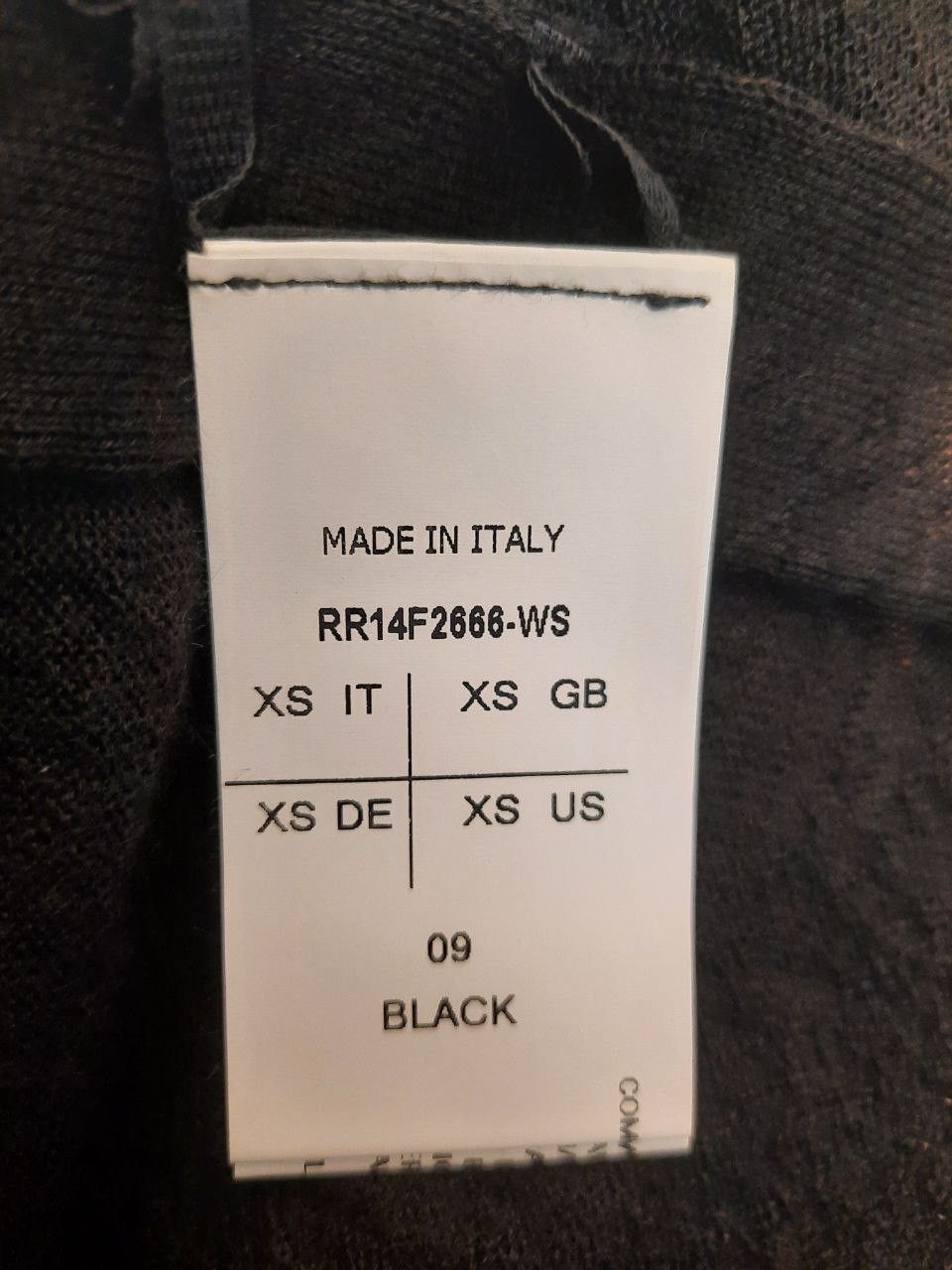 Rick Owens FW14 AW14 Moody Parrino Cashmere Top Size US XS / EU 42 / 0 - 4 Thumbnail