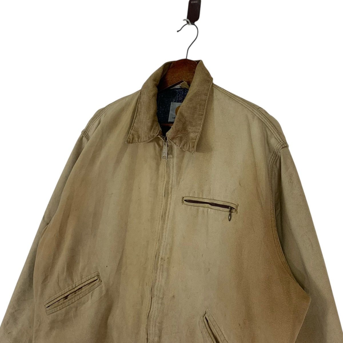 Carhartt VINTAGE CARHARTT DETROIT WORKER DENIM BOMBER JACKET Size US M / EU 48-50 / 2 - 4 Thumbnail
