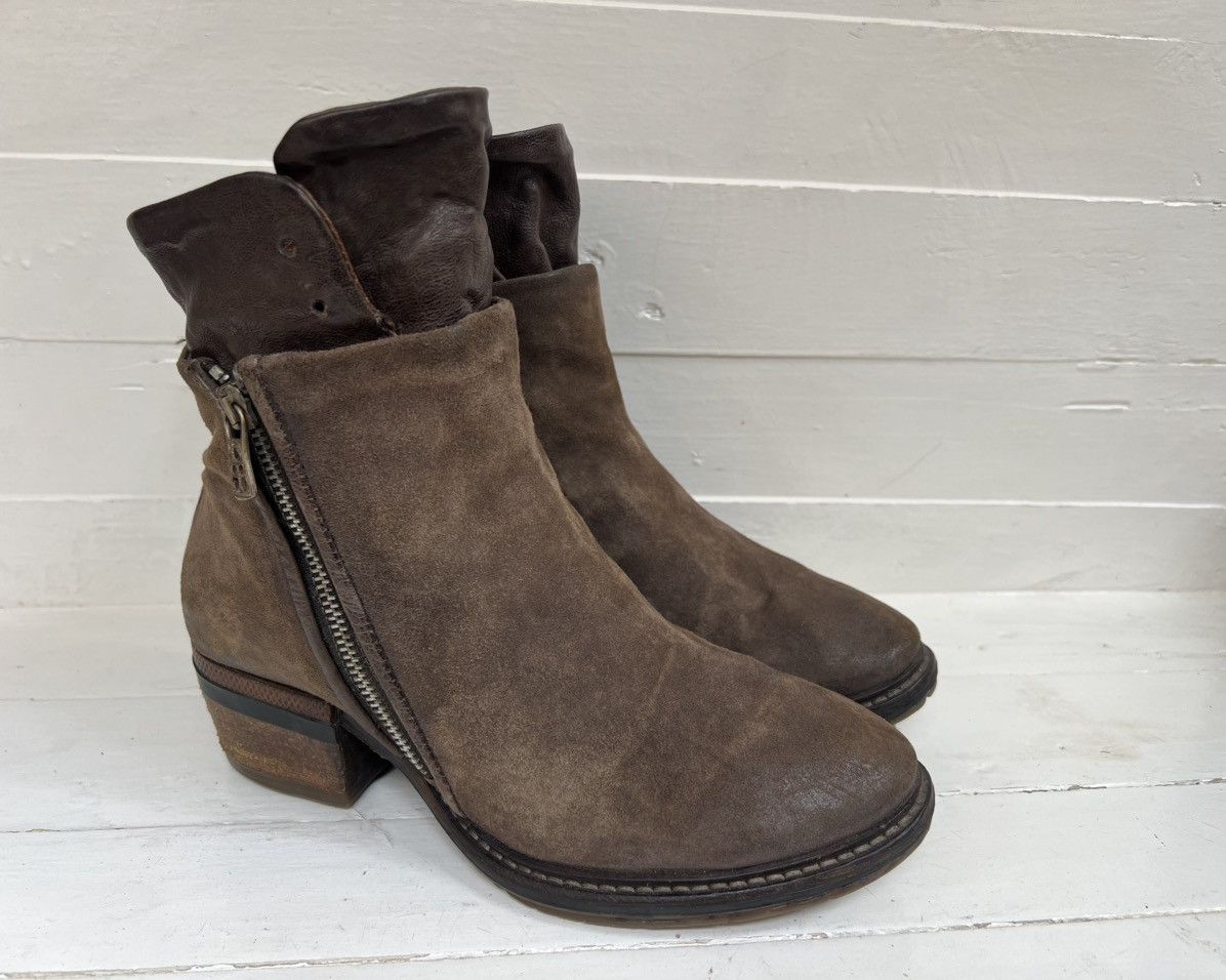 A.S.98 AS 98 Leather Boots Avant Garde KimRii x Guidi design Size US 7 / IT 37 - 3 Thumbnail