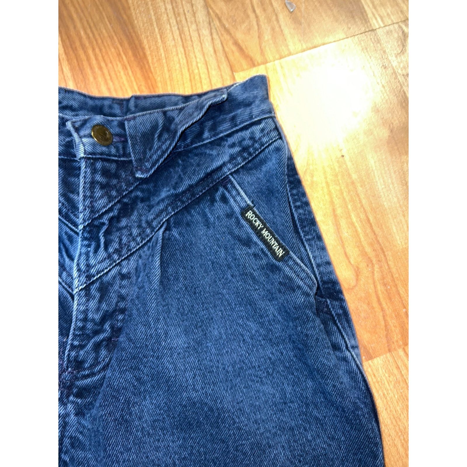 Vintage Vintage Womens Rockies Jeans High Rise Denim Bareback 5/6 Size 28" / US 6 / IT 42 - 3 Thumbnail