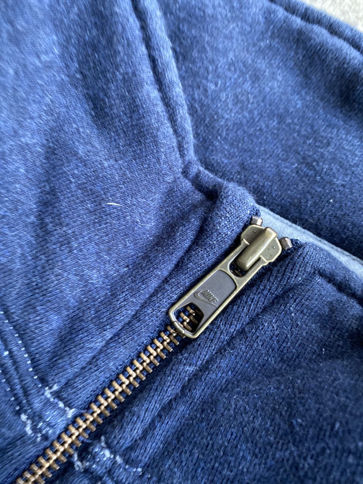 Nike × Vintage Vintage Y2K Nike Embroidered Swoosh Full Zip Sweatshirt Size US L / EU 52-54 / 3 - 8 Thumbnail