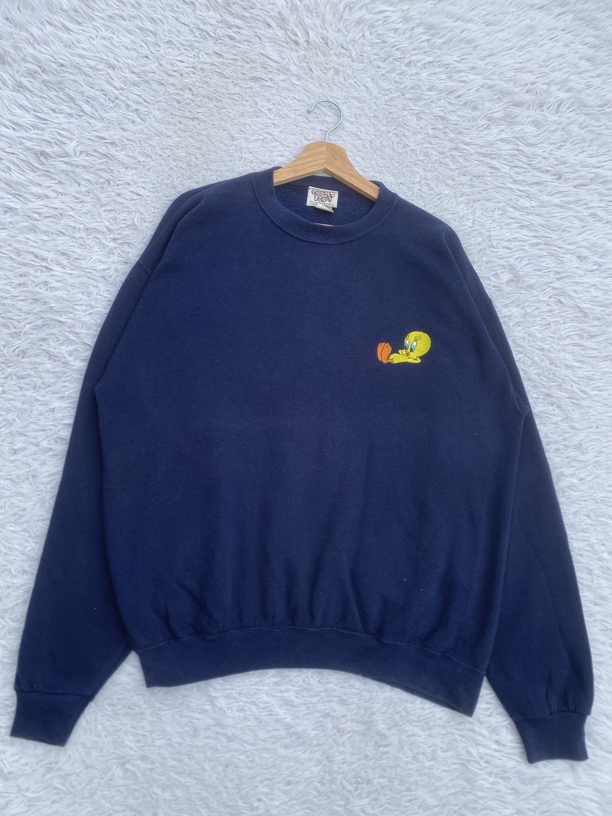 Warner Bros Rare Vintage 1994 Looney Tunes Warner Bros Sweater Size US L / EU 52-54 / 3 - 3 Thumbnail