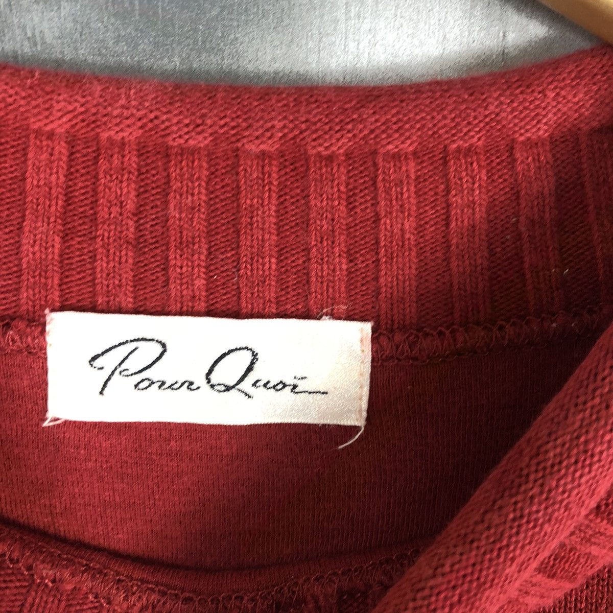 Designer × Japanese Brand Vintage Pour Quoi Size US L / EU 52-54 / 3 - 3 Thumbnail