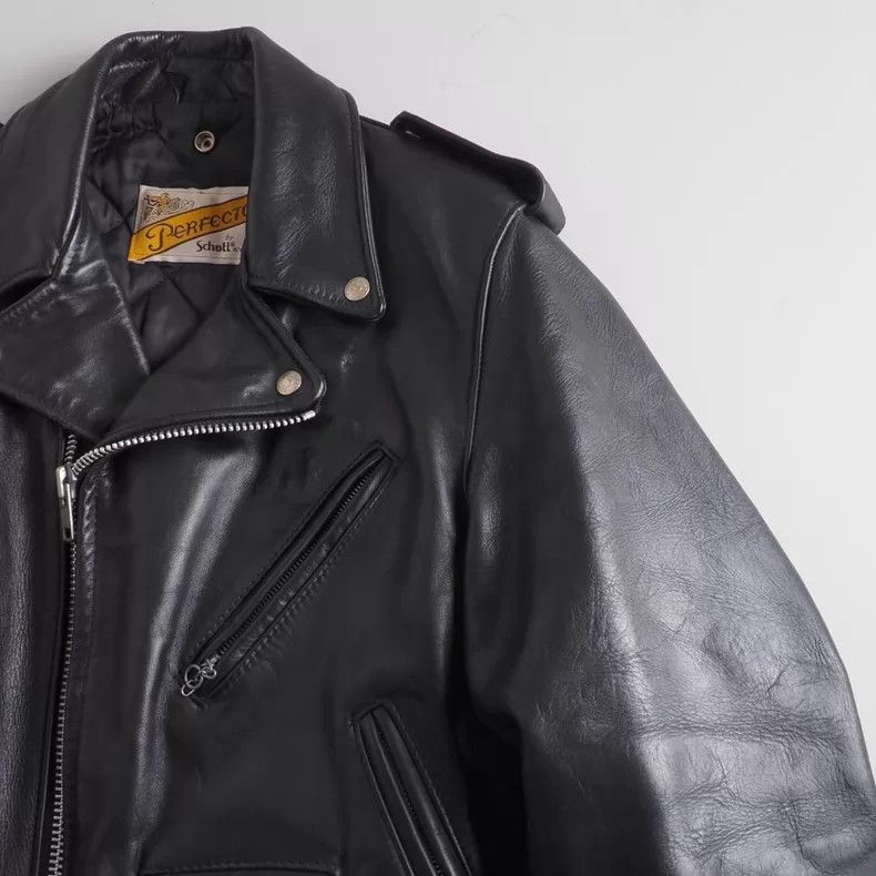 Schott Schott Leather coat Size US S / EU 44-46 / 1 - 3 Thumbnail