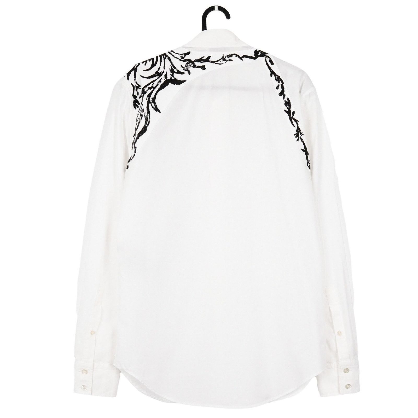 Alexander McQueen Alexander McQueen Harness Bondage Print White Button Shirt Size US S / EU 44-46 / 1 - 3 Thumbnail