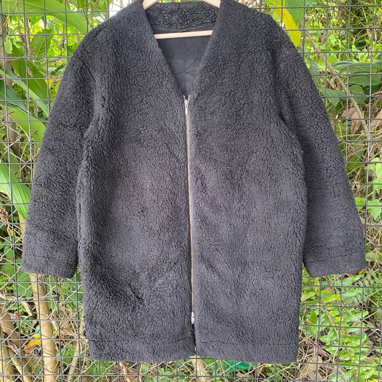 Japanese Brand × Uniqlo Japanese Uniqlo Autumn Winter Fleece Sherpa Long Jacket Size US M / EU 48-50 / 2 - 2 Thumbnail