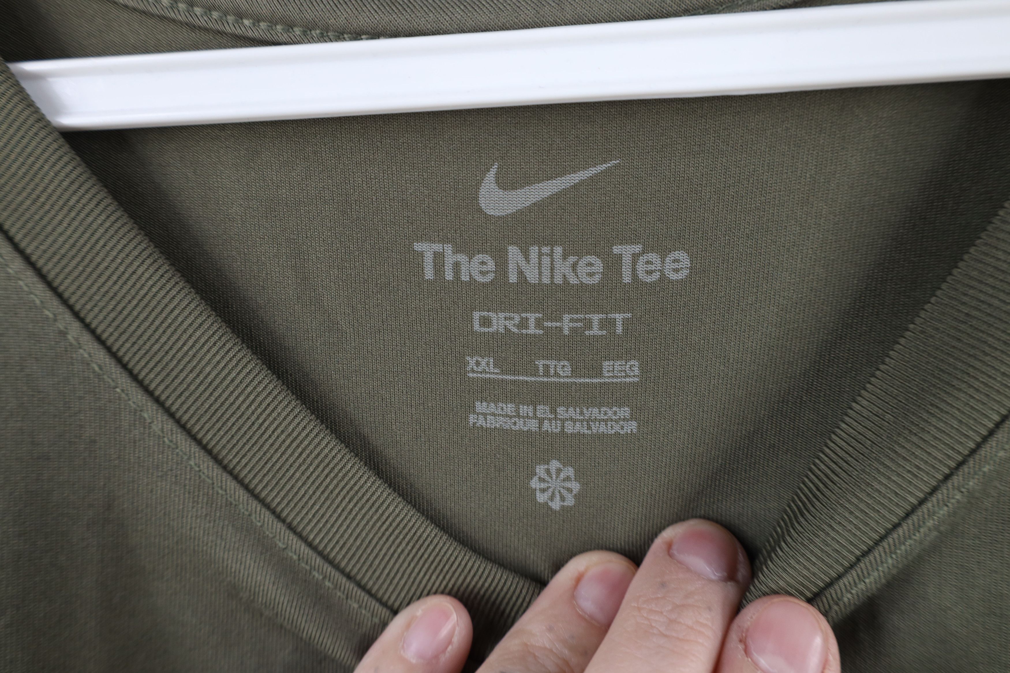 Nike × Vintage Nike Dri-Fit Digi Camouflage Military T-Shirt Army Green Size US XXL / EU 58 / 5 - 9 Thumbnail