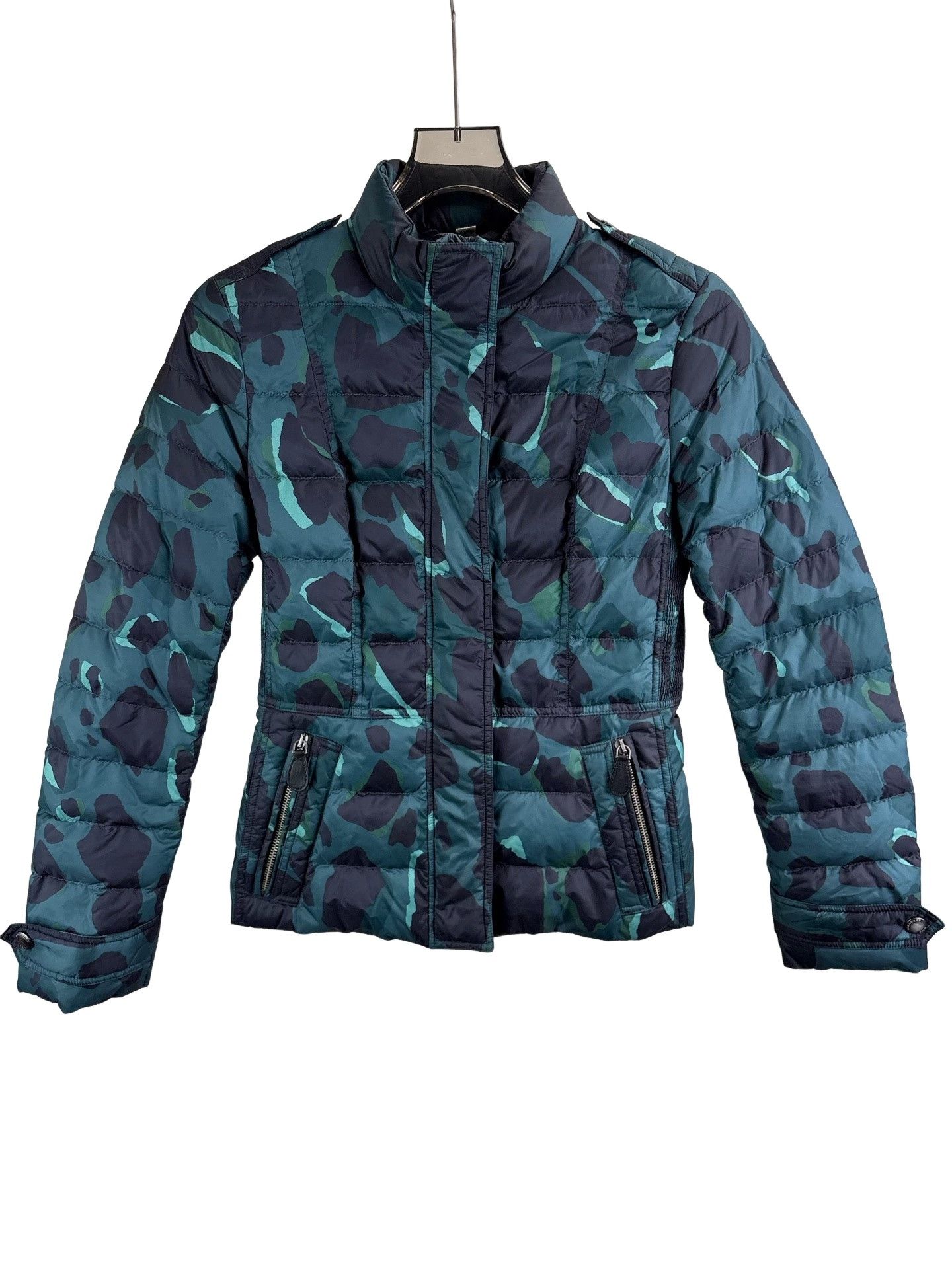 Burberry Burberry Brit Floral Camo Puffer Jacket Size S Size US S / EU 44-46 / 1 - 1 Thumbnail