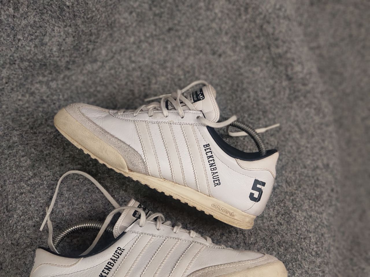 Adidas Adidas Franz Beckenbauer Leather Sneakers Vintage Y2K Style Size US 5 / EU 37 - 5 Thumbnail