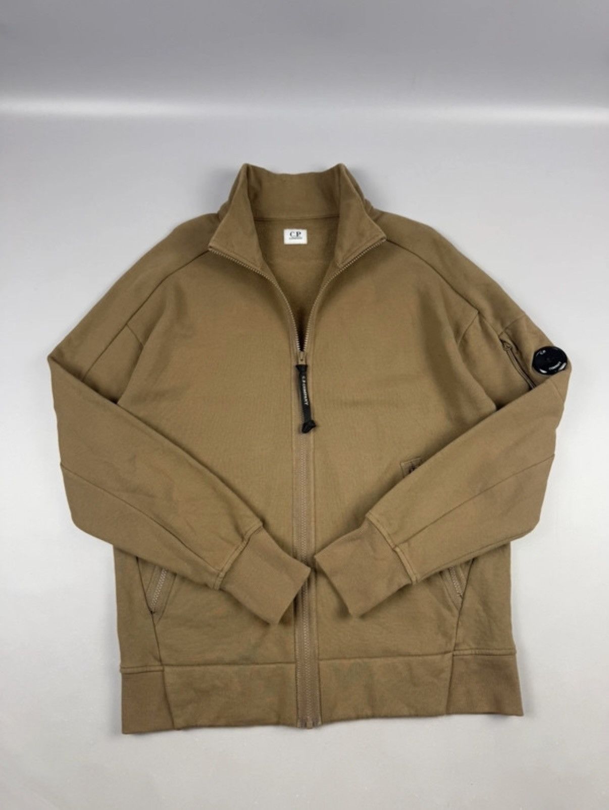 C.P. Company C.P. Company brown veste whit zip classic Size US L / EU 52-54 / 3 - 3 Thumbnail