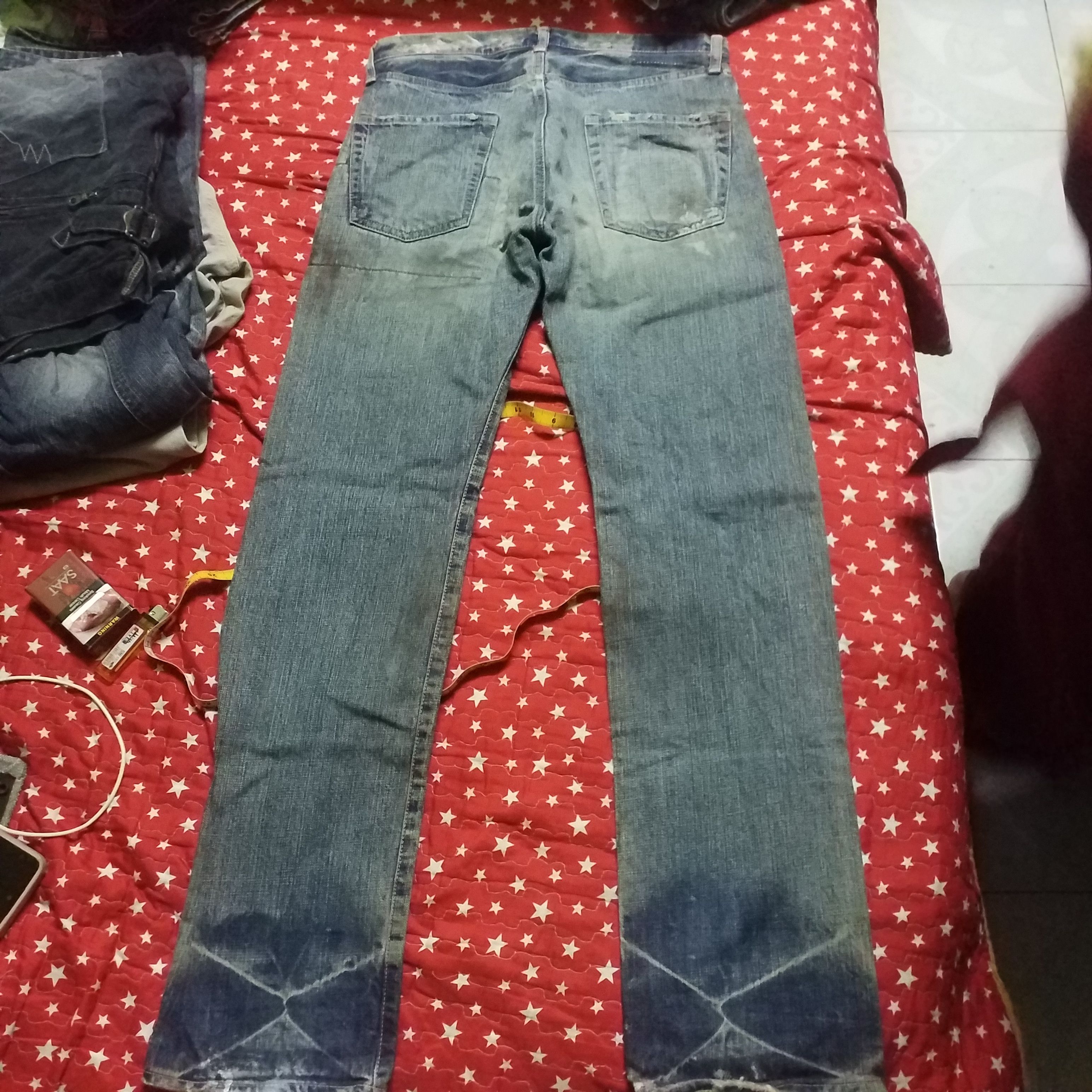 Japanese Brand SPELLBOUND HARD DENIM MATERIAL Size US 33 - 6 Thumbnail