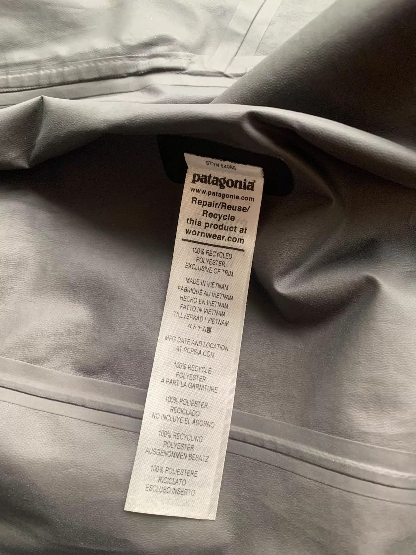 Patagonia PATAGONIA CALCITE JKT M'S GTX Men's Black L Size US L / EU 52-54 / 3 - 6 Thumbnail