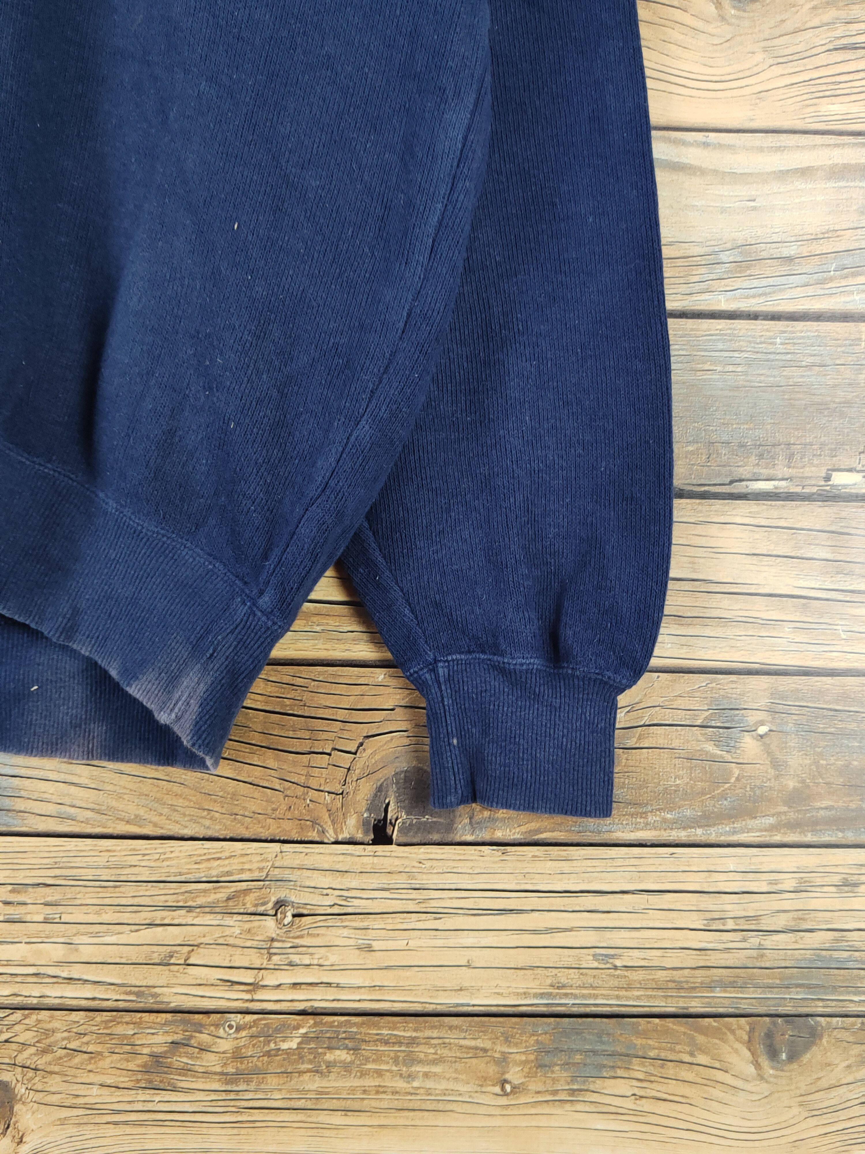 Yamaha Yamaha vintage Navy faded Knitwear Sweatshirts #W1374 Size US M / EU 48-50 / 2 - 7 Thumbnail