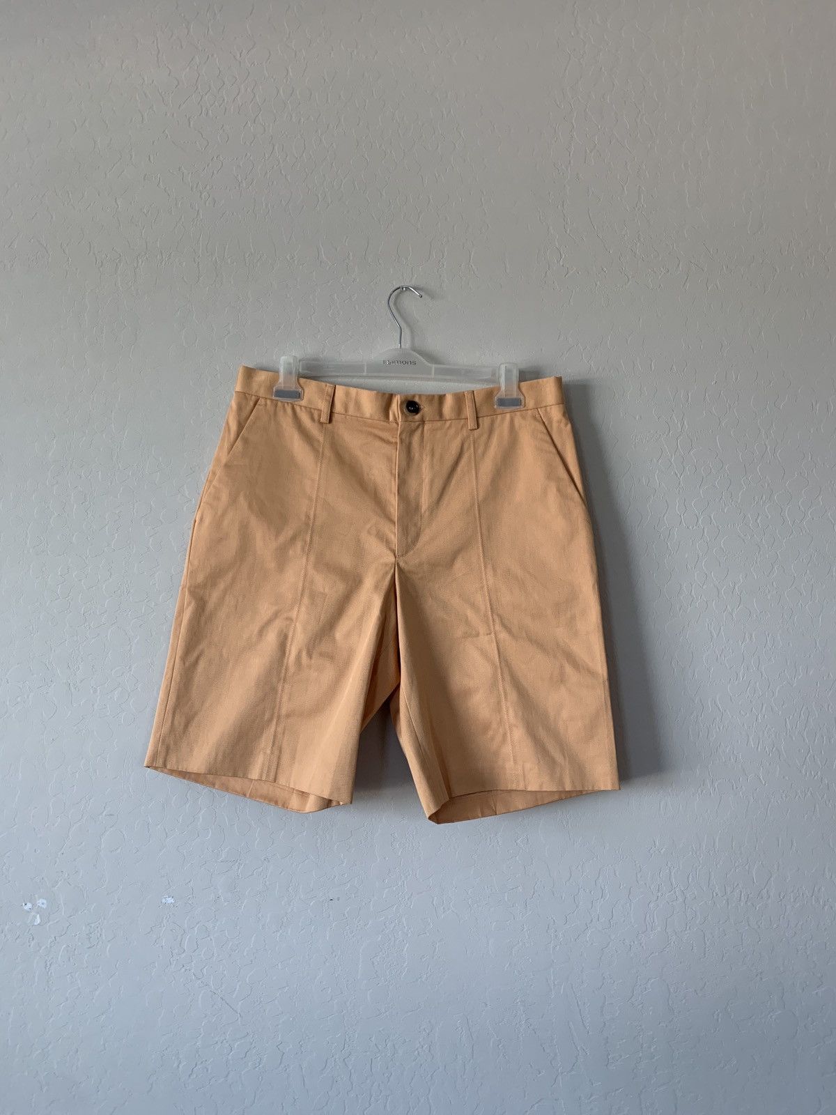 $650 Marni Pleated Orange Shorts