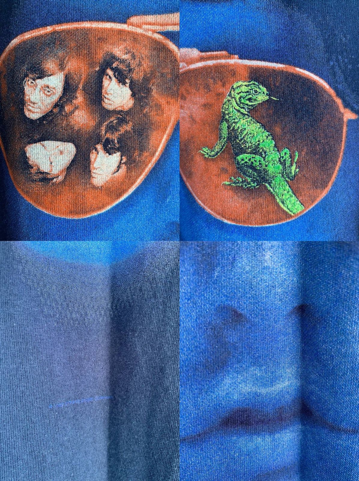 Hanes Vintage 1999 The Doors Lizard King Preshrunk Hanes T-Shirt Size US L / EU 52-54 / 3 - 14 Thumbnail