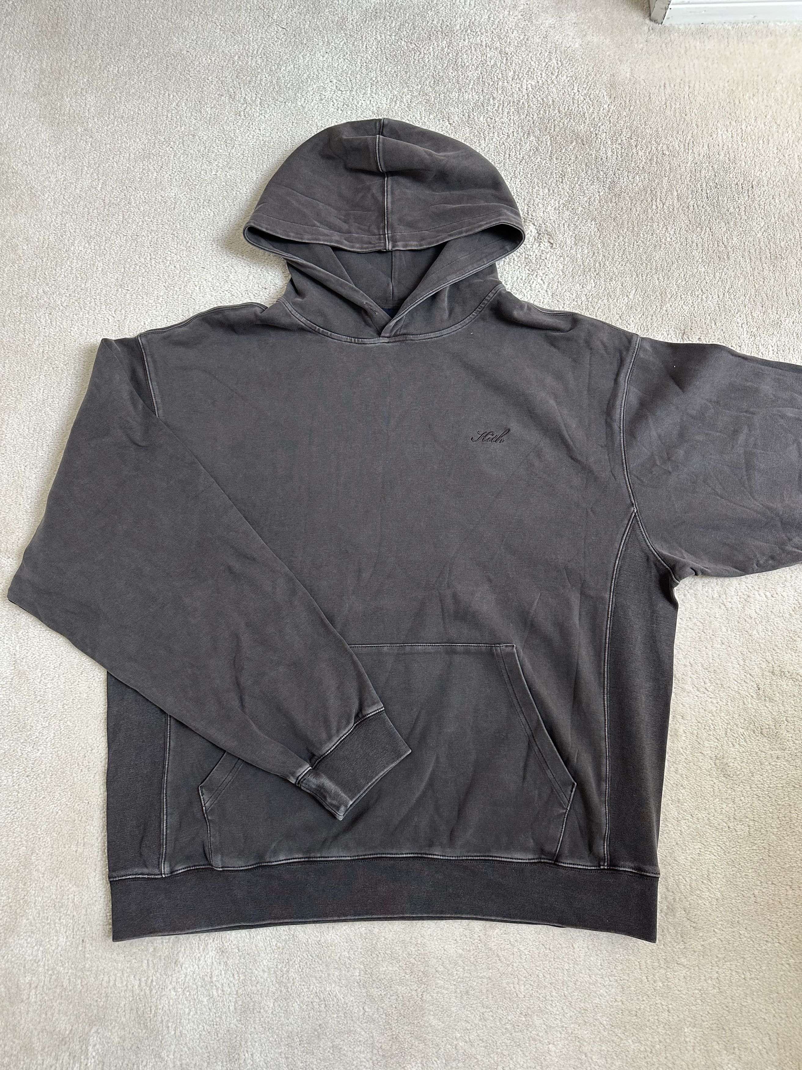 ★24SS★Kith Striped Interlock Williams III Hoodie Kith Striped Interlock Williams III Hoodie Cyclone Men's