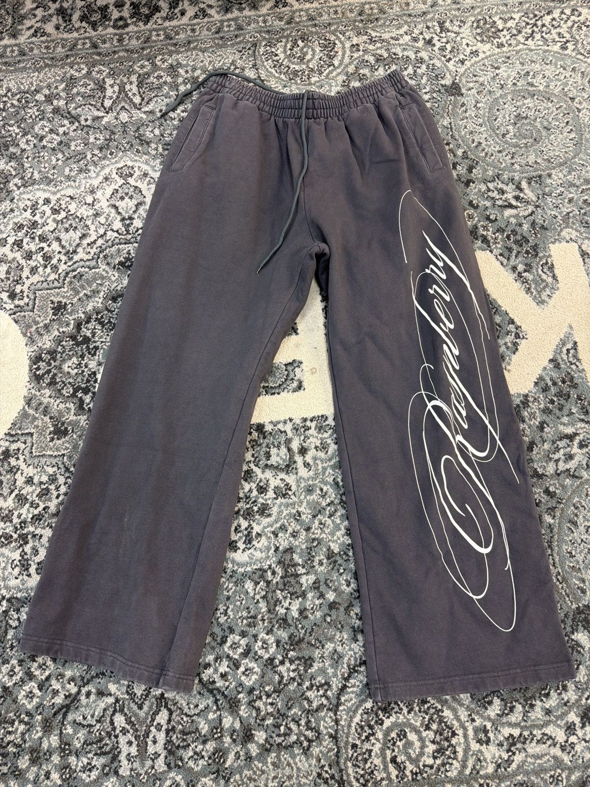 The GV Gallery The Gv Gallery Script Sweatpant Aged Black Size US 30 / EU 46 - 1 Thumbnail