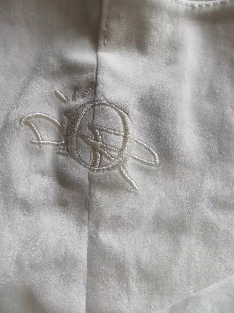 Dior Dior White Embroidered Denim Pants-2505 Size US 32 / EU 48 - 3 Thumbnail