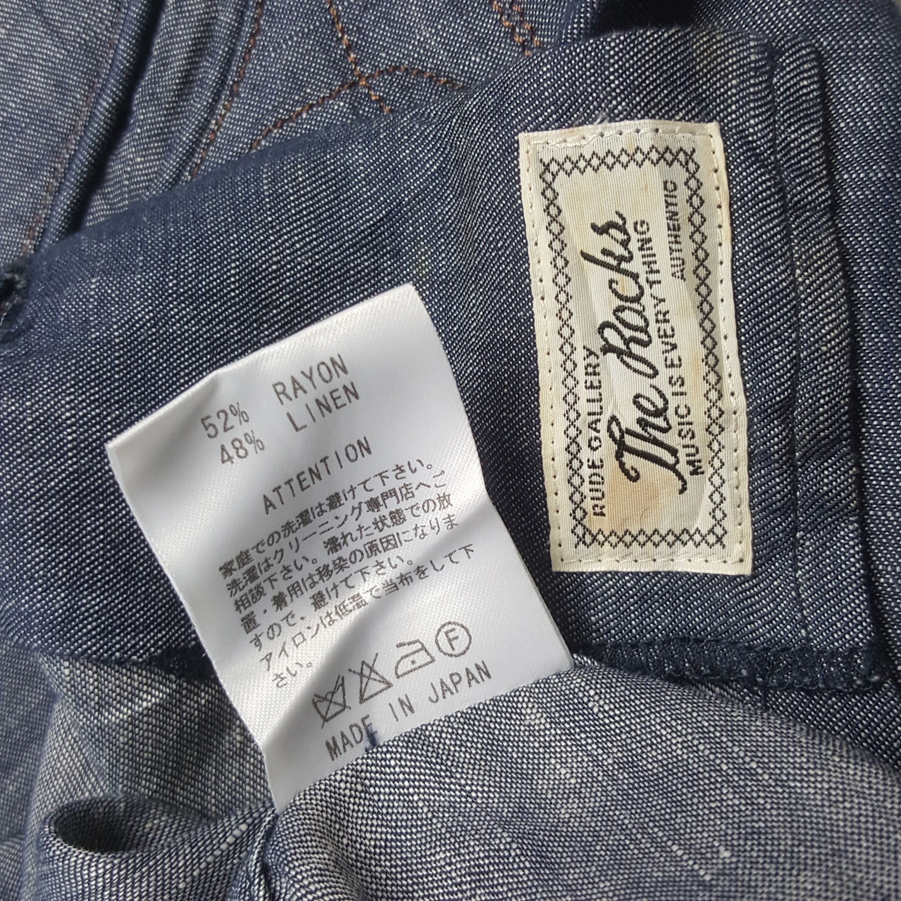 Japanese Brand × RUDE GALLERY × Vintage Vintage RUDE GALLERY Button Up Shirt Size US XS / EU 42 / 0 - 5 Thumbnail
