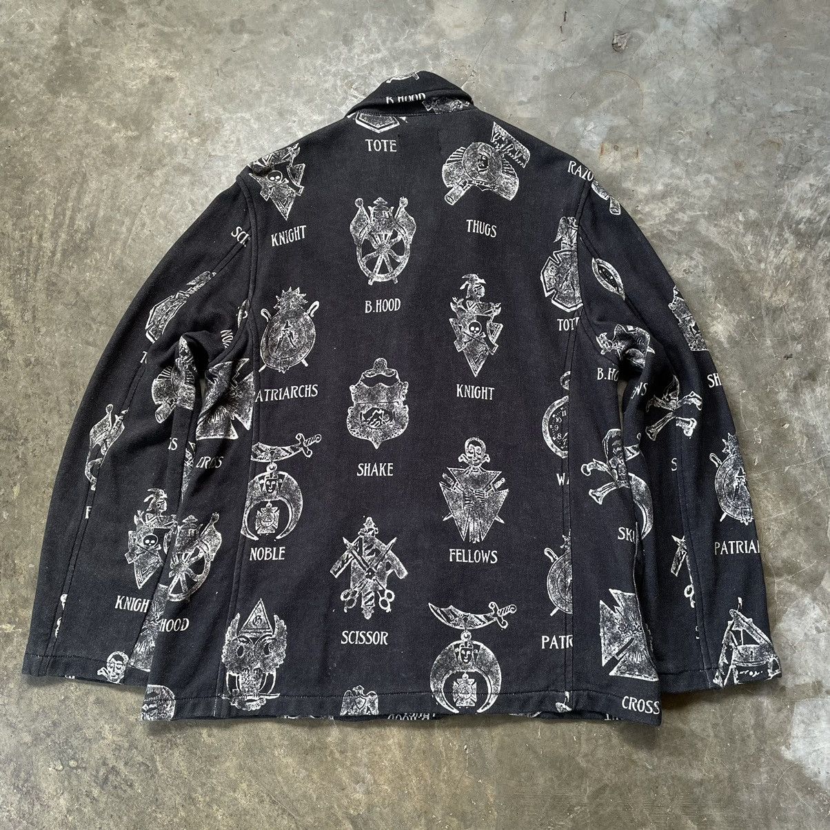 Japanese Brand Gangsterville by glad hand & co shaving jacket Size US M / EU 48-50 / 2 - 2 Thumbnail