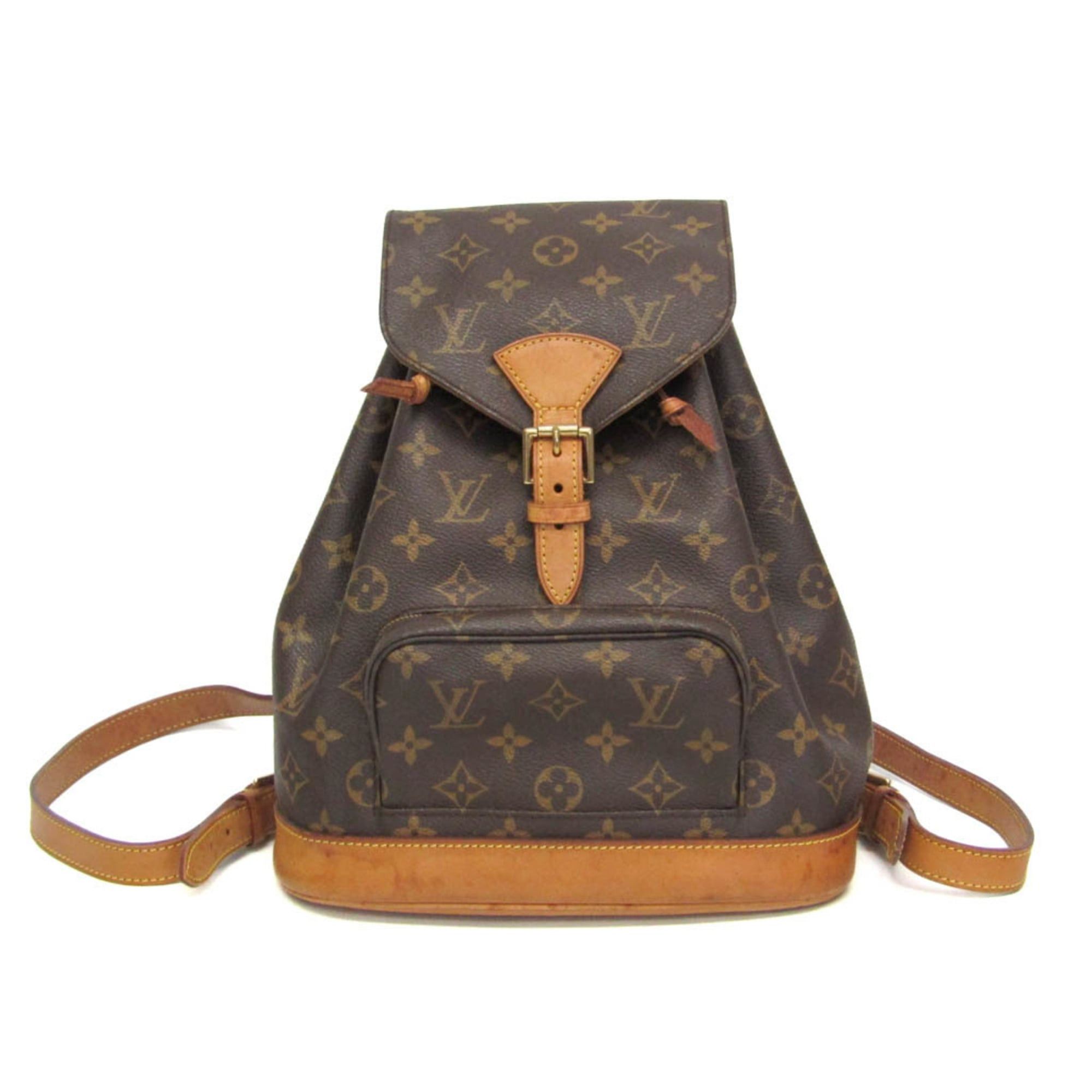 Louis Vuitton Louis Vuitton Monogram Montsouris MM M51136 Women's Backpack Brown Size ONE SIZE - 1 Thumbnail