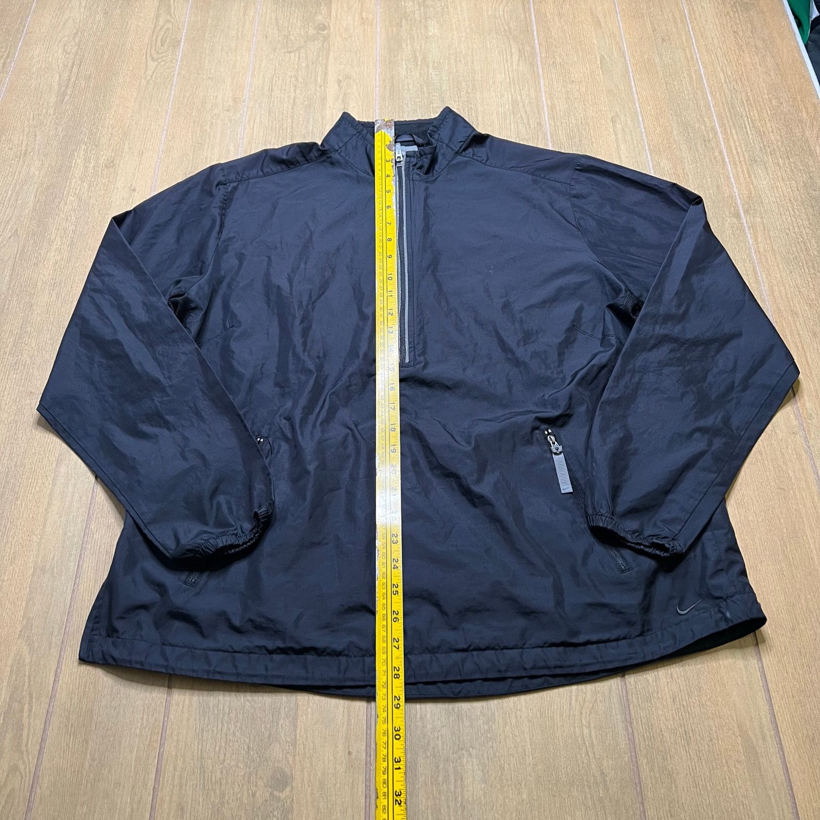 Nike VINTAGE Nike Jacket Mens XL (16-18) Black Windbreaker swoosh Size US XL / EU 56 / 4 - 5 Thumbnail