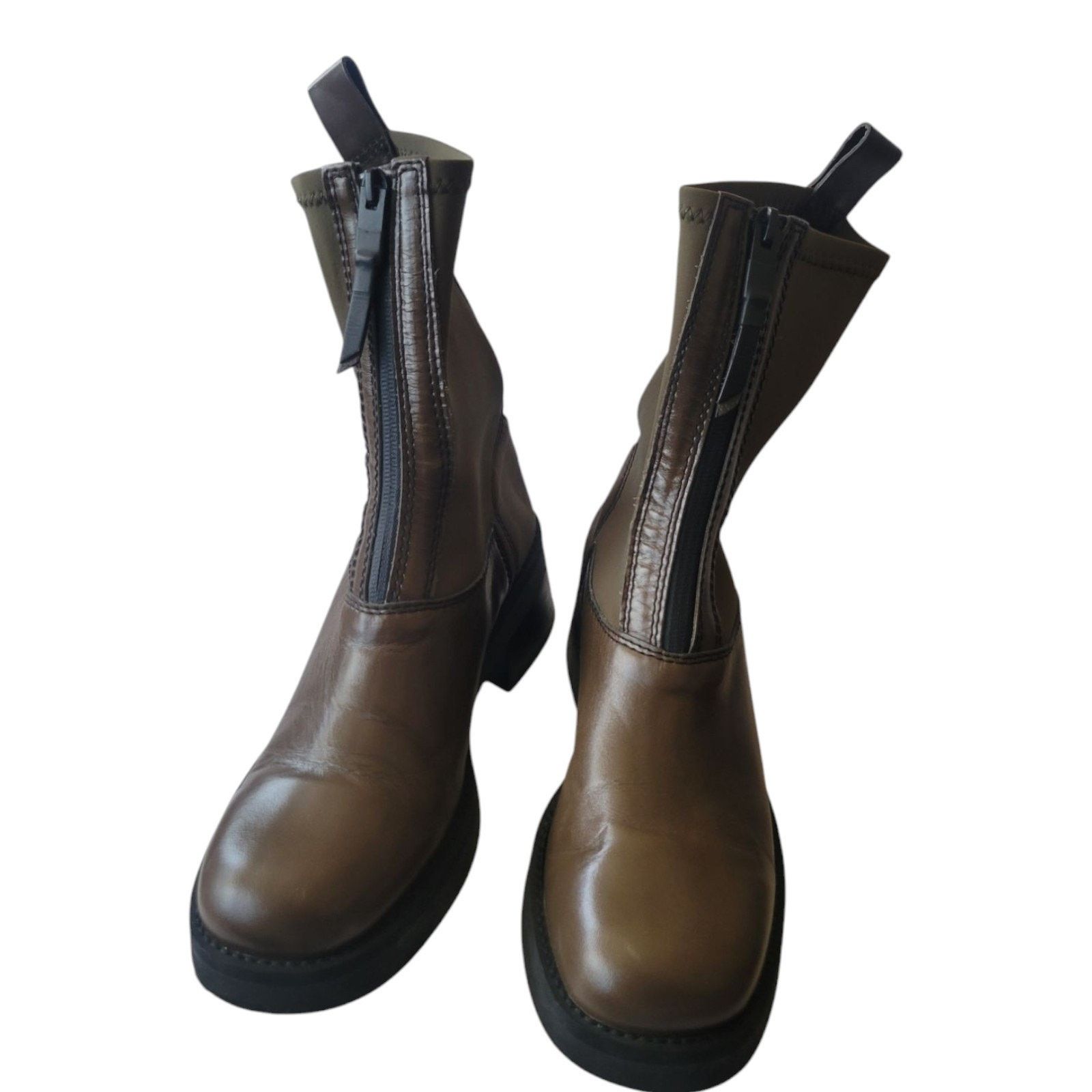 Other E8 BY MIISTA Doris Khaki Women Boots Size 39 Size US 9 / IT 39 - 5 Thumbnail