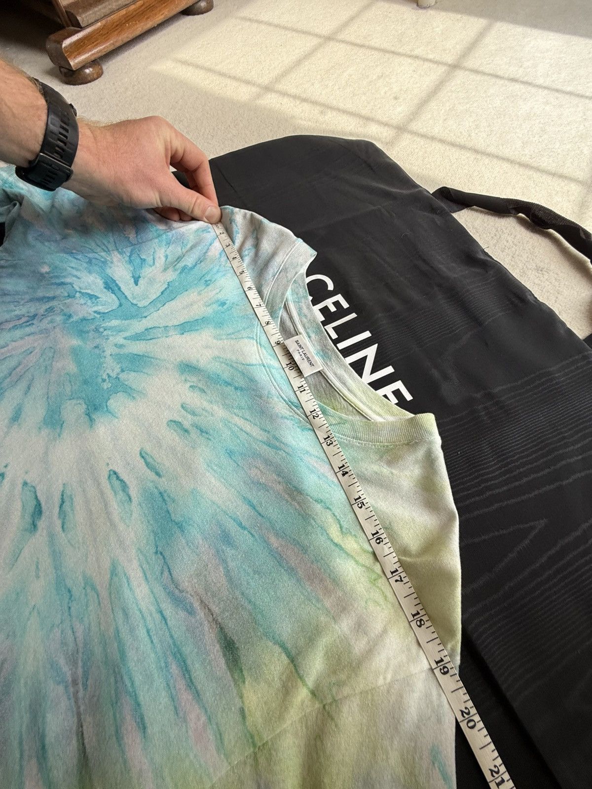 Saint Laurent Paris SS16 Saint Laurent surf sound Hedi tie dye t shirt grail M Size US M / EU 48-50 / 2 - 4 Thumbnail