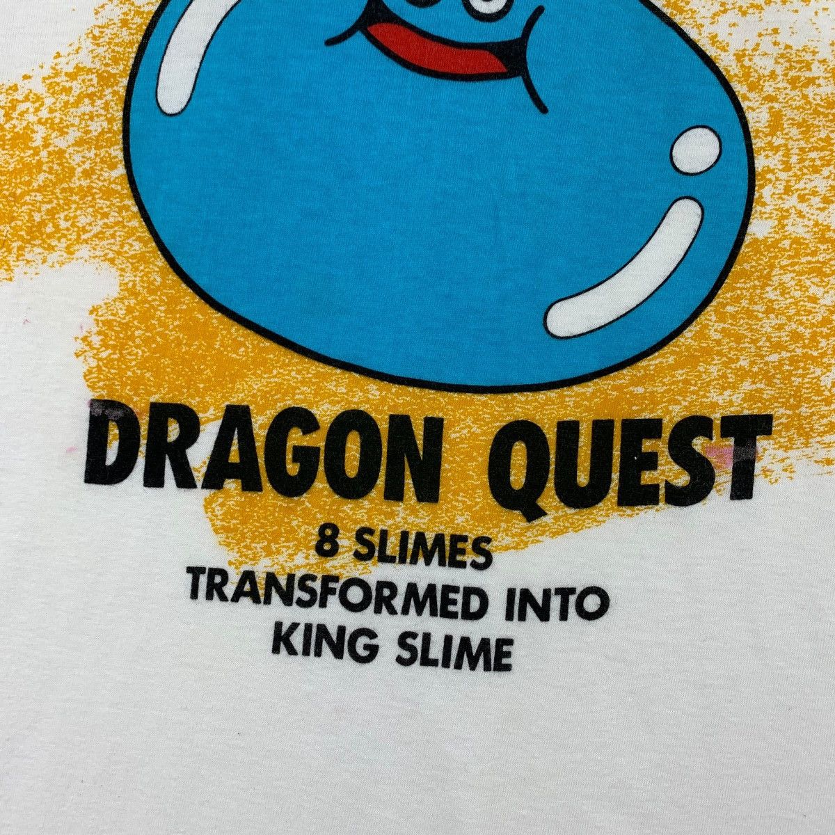 Anime × Japanese Brand Vintage DRAGON QUEST king slime printed games tee Size US L / EU 52-54 / 3 - 8 Thumbnail
