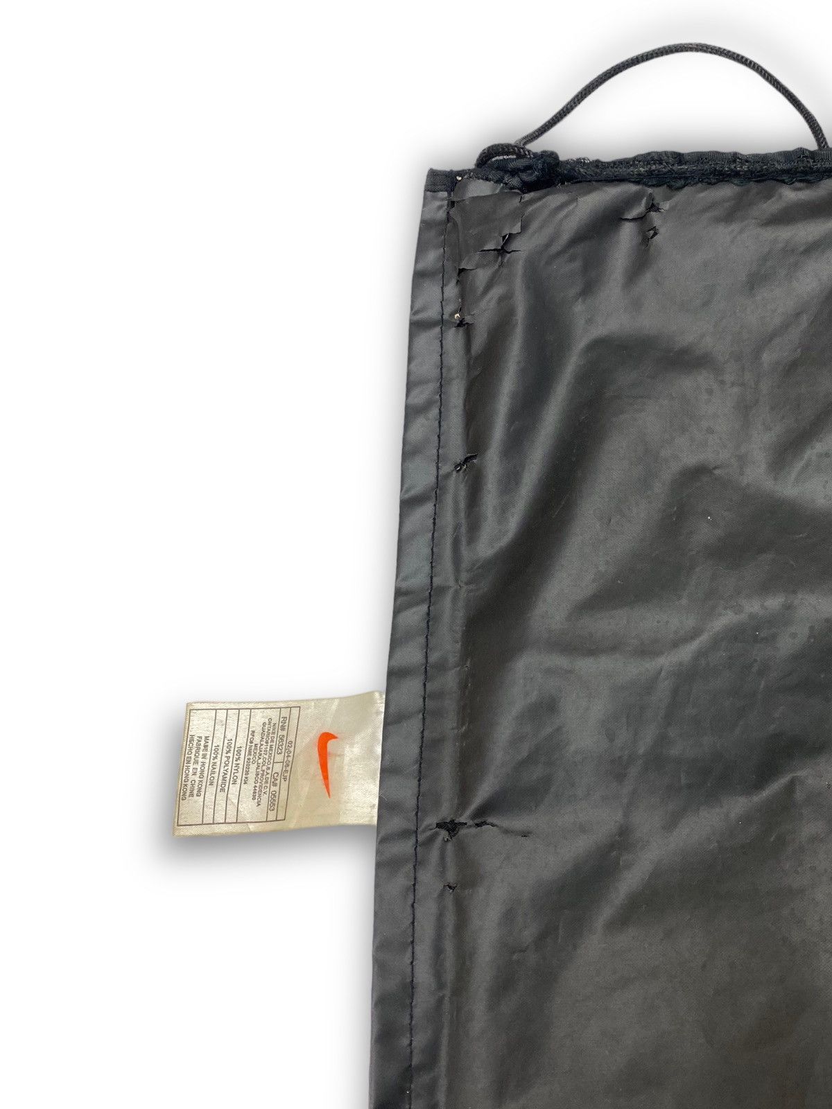Nike ACG Vintage NIKE ACG Black Nylon Shell Big Logo Bag M Size ONE SIZE - 6 Thumbnail