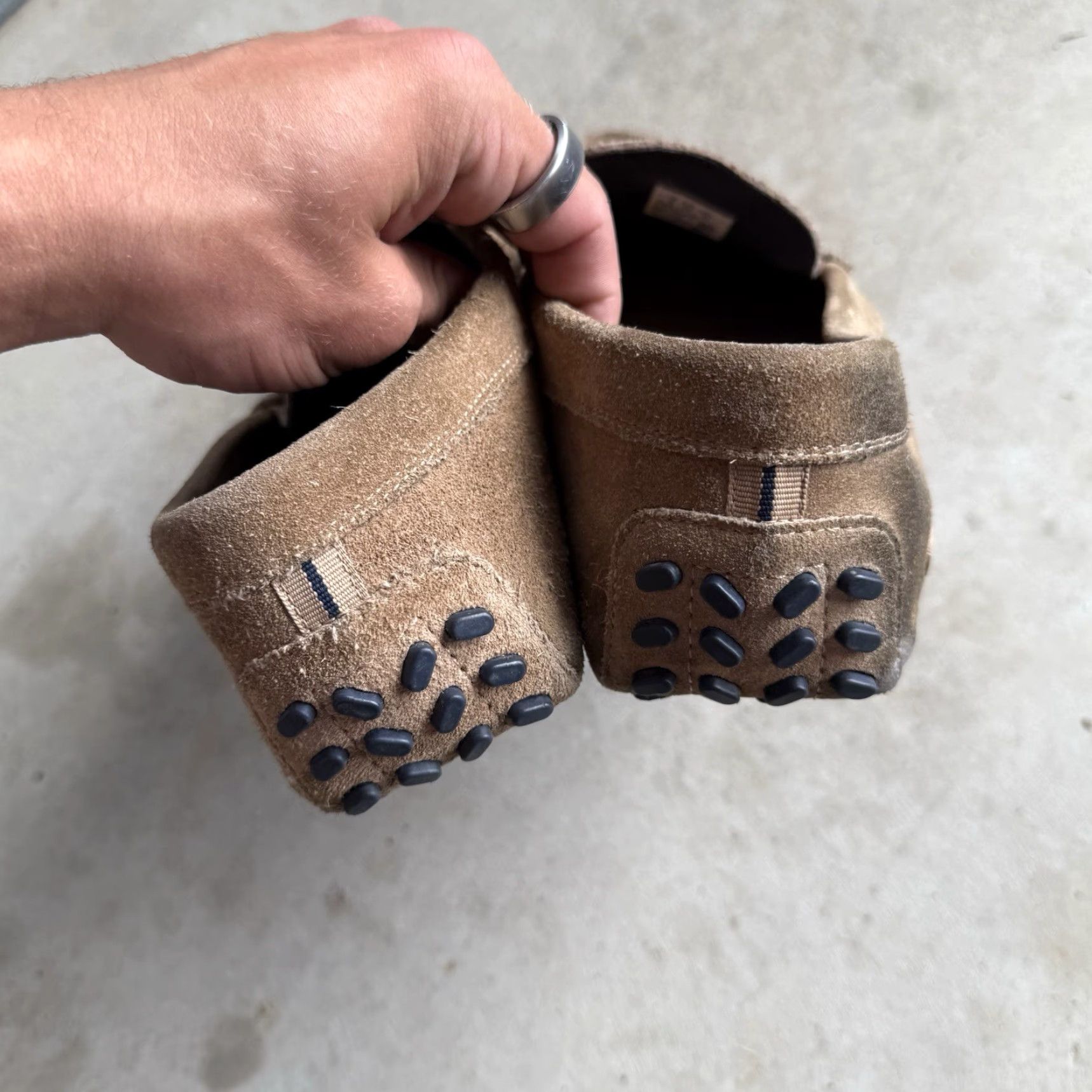 Lacoste Lacoste Concours Loafers Dress Men 10 Leather Brown Suede Leather D Upper Slip On Vintage No Size US 9 / EU 42 - 7 Thumbnail