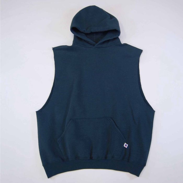 Russell athletic sleeveless online hoodie