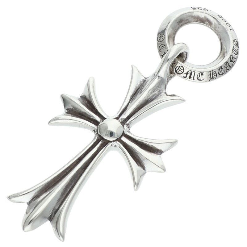 Chrome Hearts Chrome Hearts Tiny CH Cross Silver Necklace Size ONE SIZE - 2 Thumbnail