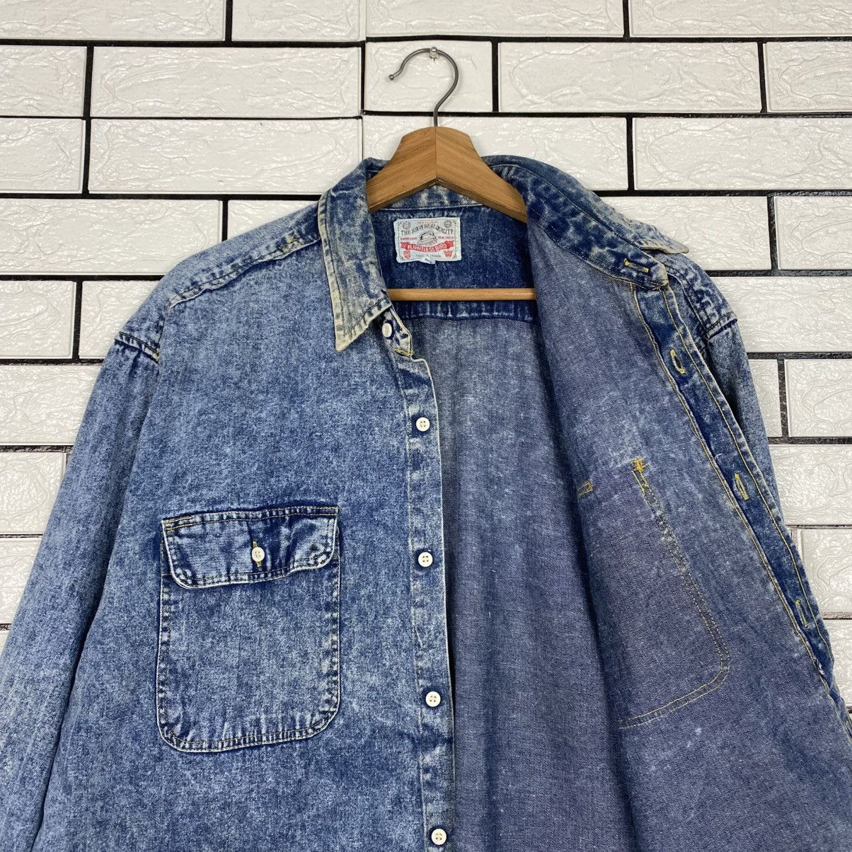 Toyo Enterprises 📌Vintage Hickory Chore Jacket Denim Flightless Bird Size US M / EU 48-50 / 2 - 13 Thumbnail