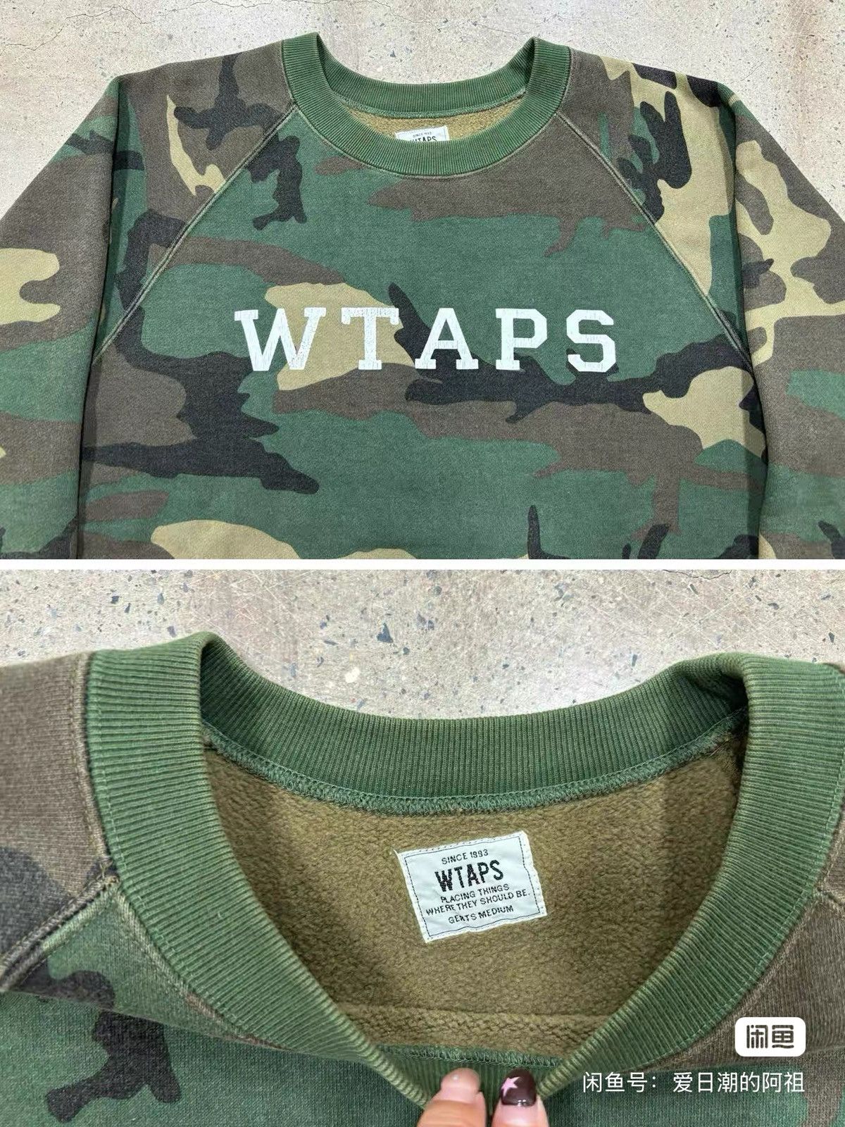 Wtaps Wtaps Design C Neck 04 Sweatshirt ，size M Size US M / EU 48-50 / 2 - 2 Thumbnail