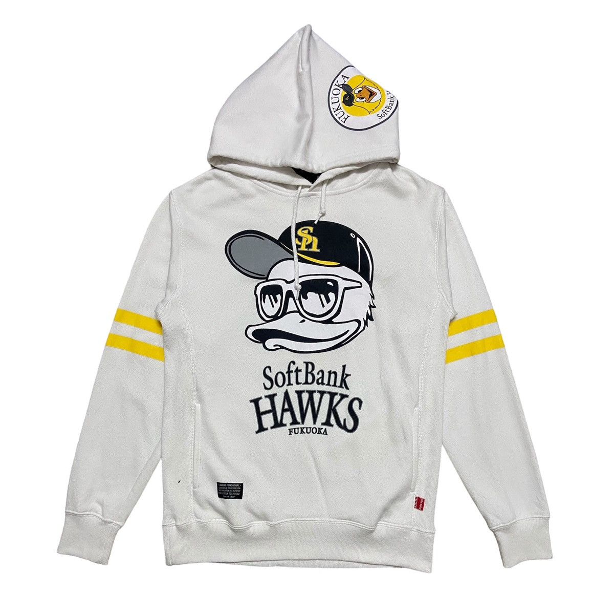 Japanese Brand × MLB Softbank Hawks x B One Soul Hoodie Size US M / EU 48-50 / 2 - 1 Thumbnail