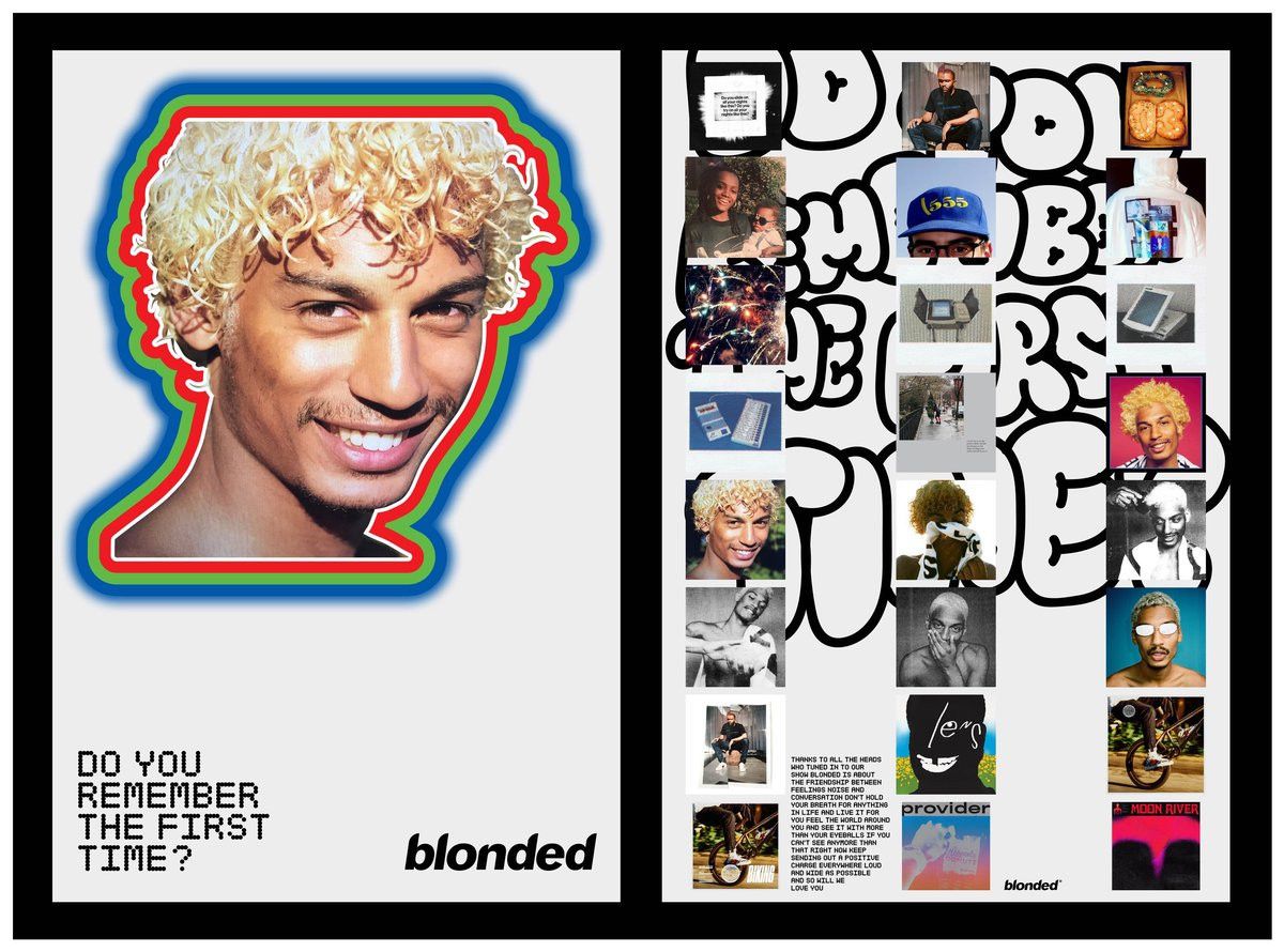 ZXETY Frank Ocean Poster Blonde Poster Canvas Printed Poster