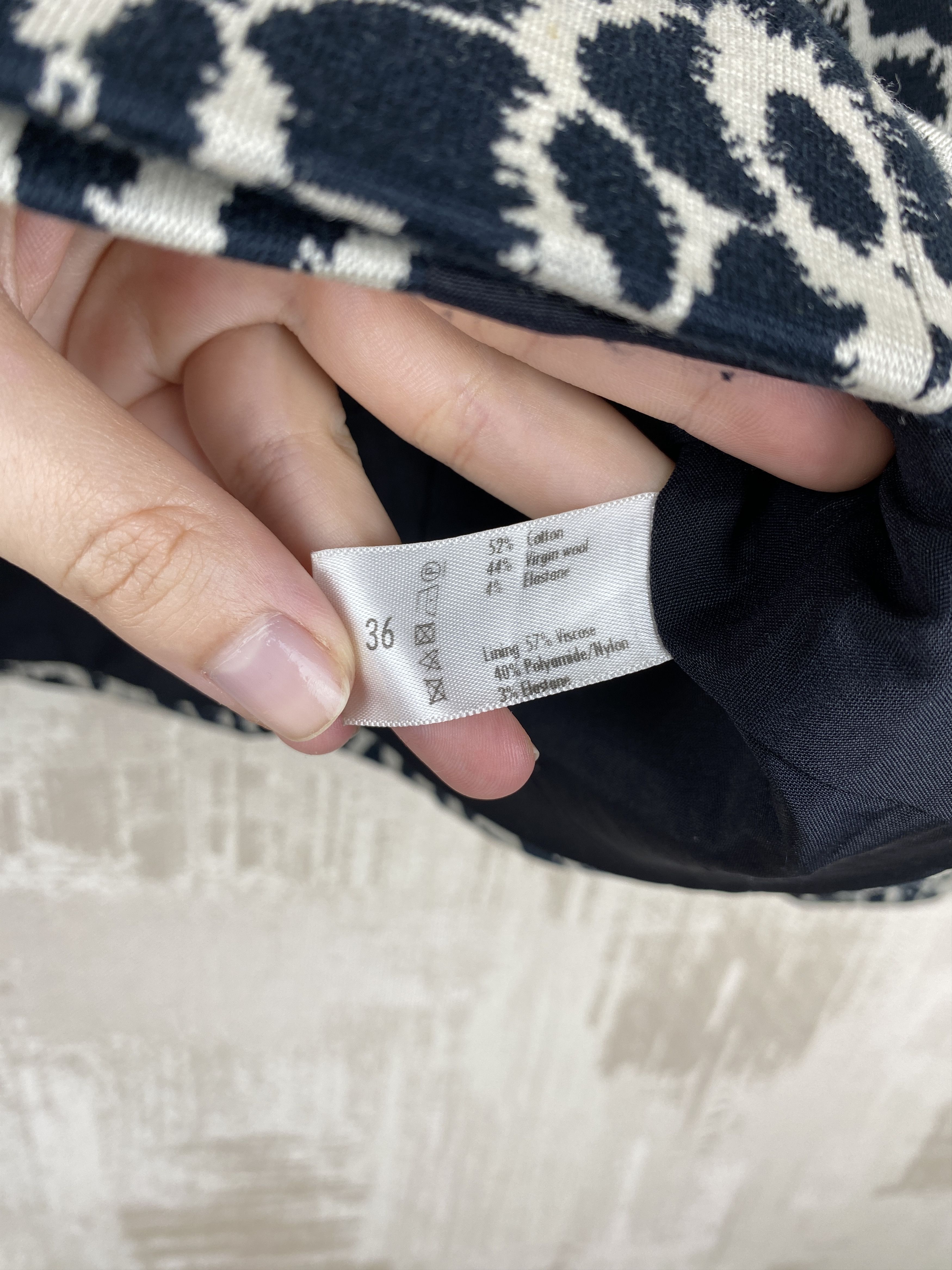 Designer × Wolford Wolford Cotton Wool Animal Print Cropped Zip Jacket Blazer Size S / US 4 / IT 40 - 8 Thumbnail