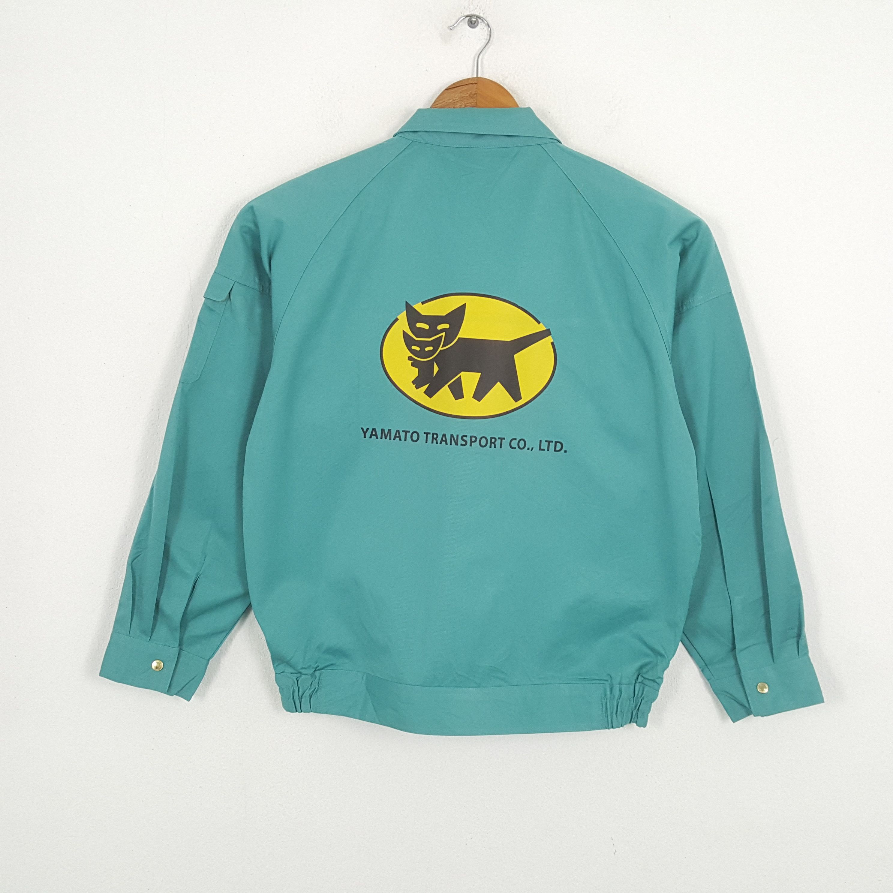 Japanese Brand × Vintage Vintage YAMATO TRANSPORT Japanese Racing Custom JAcket Size US L / EU 52-54 / 3 - 1 Thumbnail
