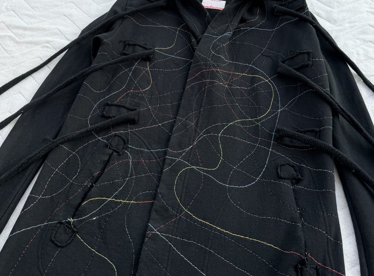 Nozomi Ishiguro Nozomi Ishiguro Embroidered Hoodie Coat Avant Garde Size US S / EU 44-46 / 1 - 12 Thumbnail