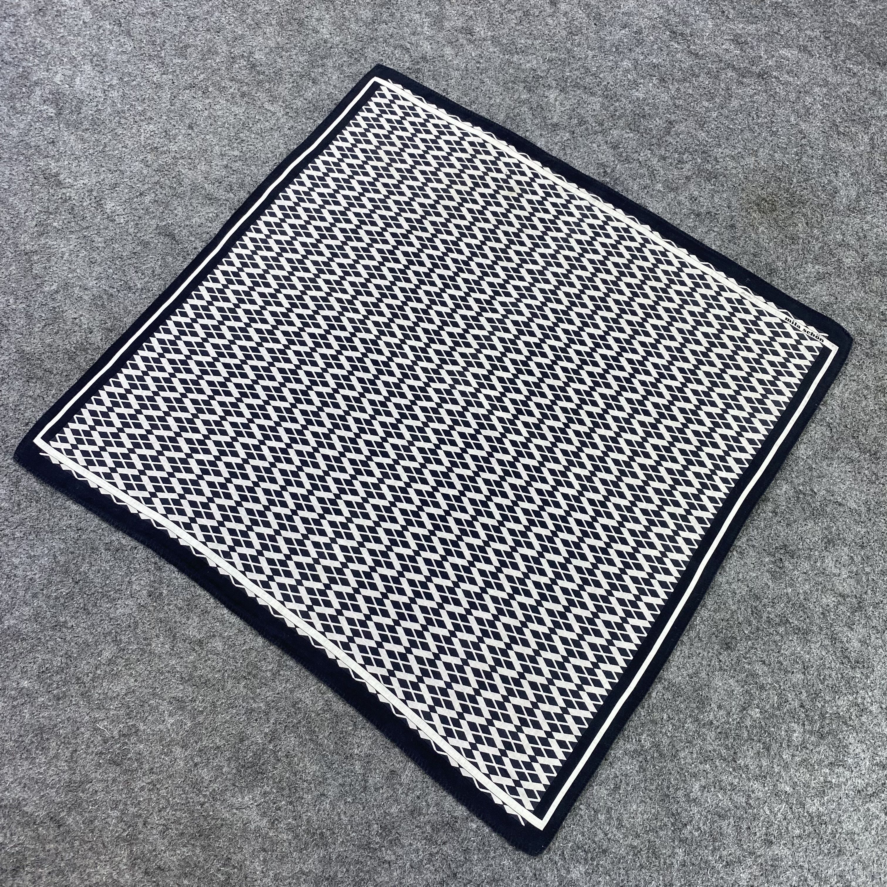 Mila Schon Mila Schon Handkerchief / Bandana / Neckerchief-B1468 Size ONE SIZE - 4 Thumbnail