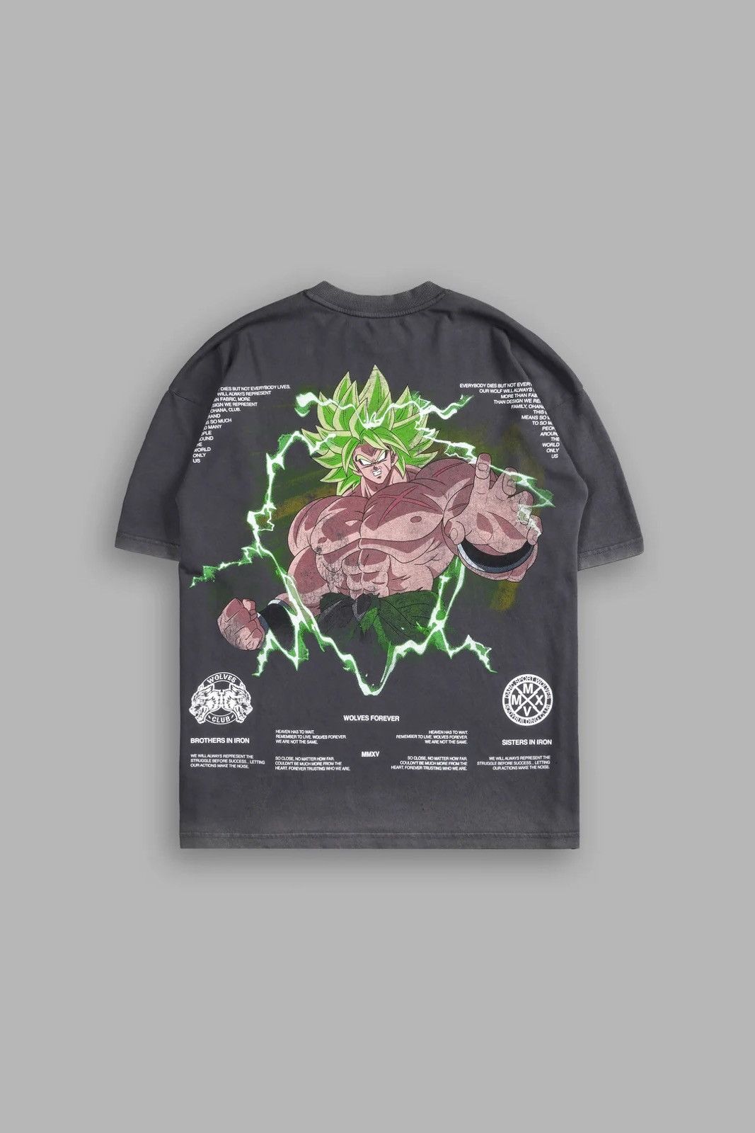 Darc Sport Darc Sport X DBZ Broly -ABSOLUTE FORM - Gray Size US XL / EU 56 / 4 - 1 Thumbnail