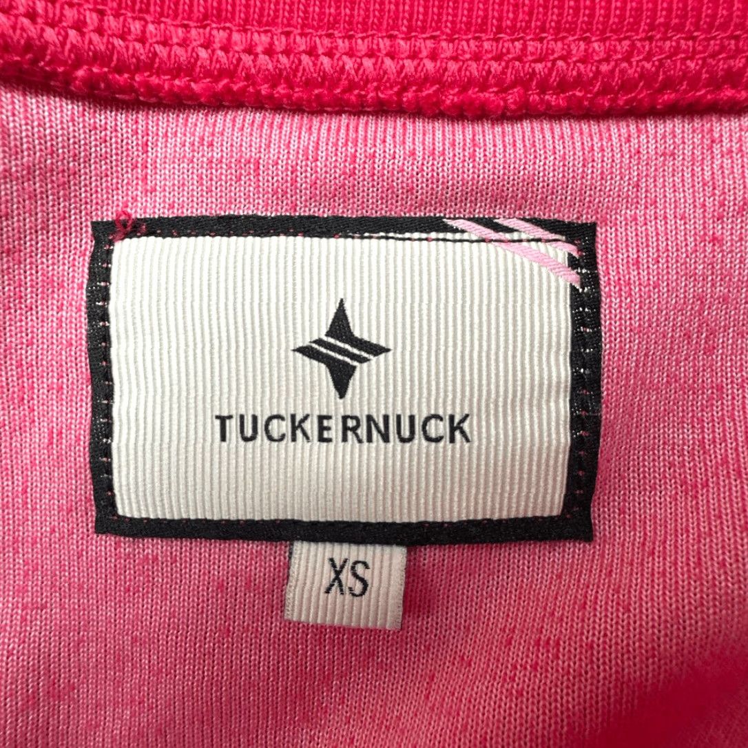 Vintage Tuckernuck Shirt Womens XS Hot Pink Velour Maggie Pullover Crewneck Boxy Fit Pink Ribbon Trim Women XS Velour Pullover Shirt Size XS / US 0-2 / IT 36-38 - 5 Thumbnail
