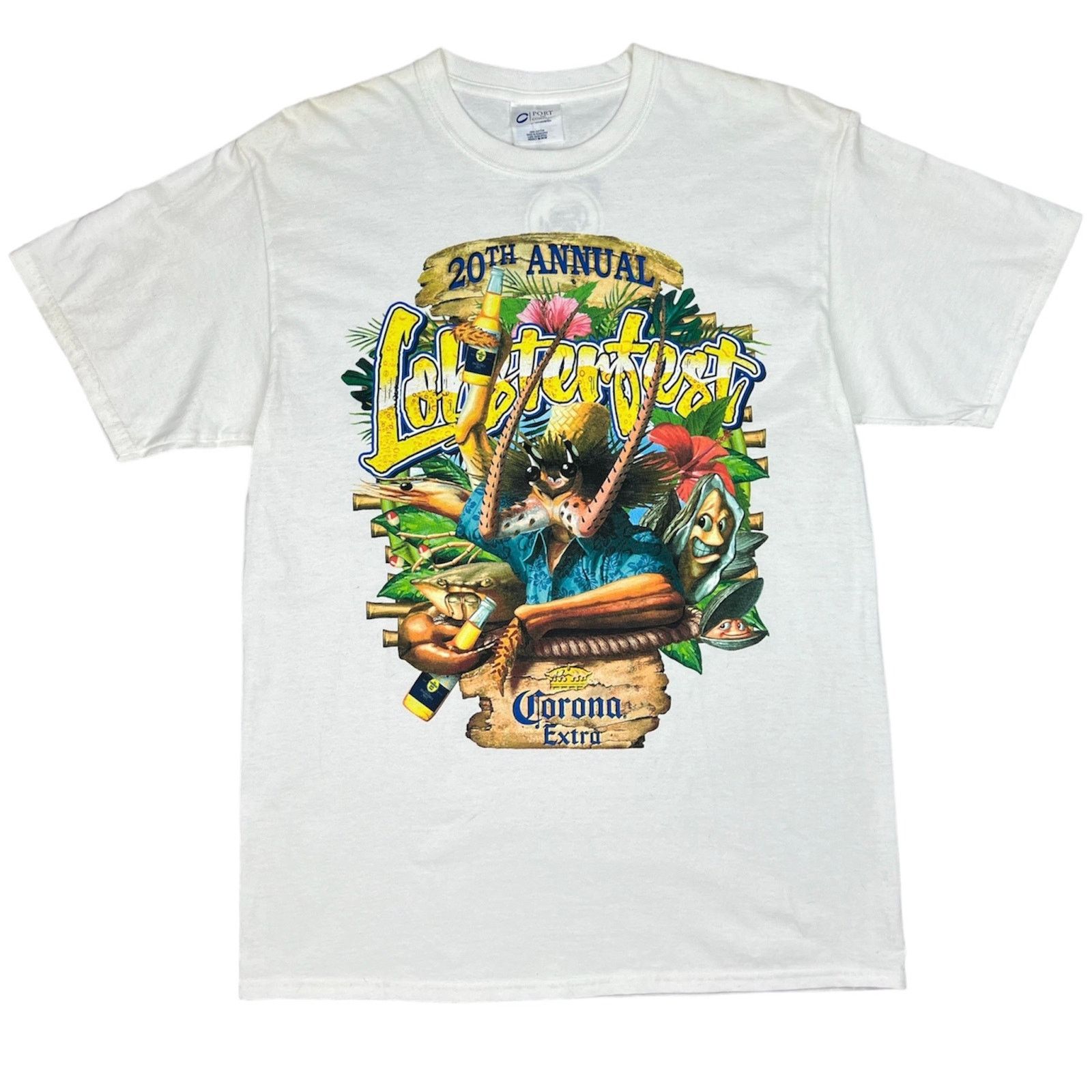 Other Vintage Corona Beer 20th Annual Lobster Fest Tee Size US M / EU 48-50 / 2 - 1 Thumbnail