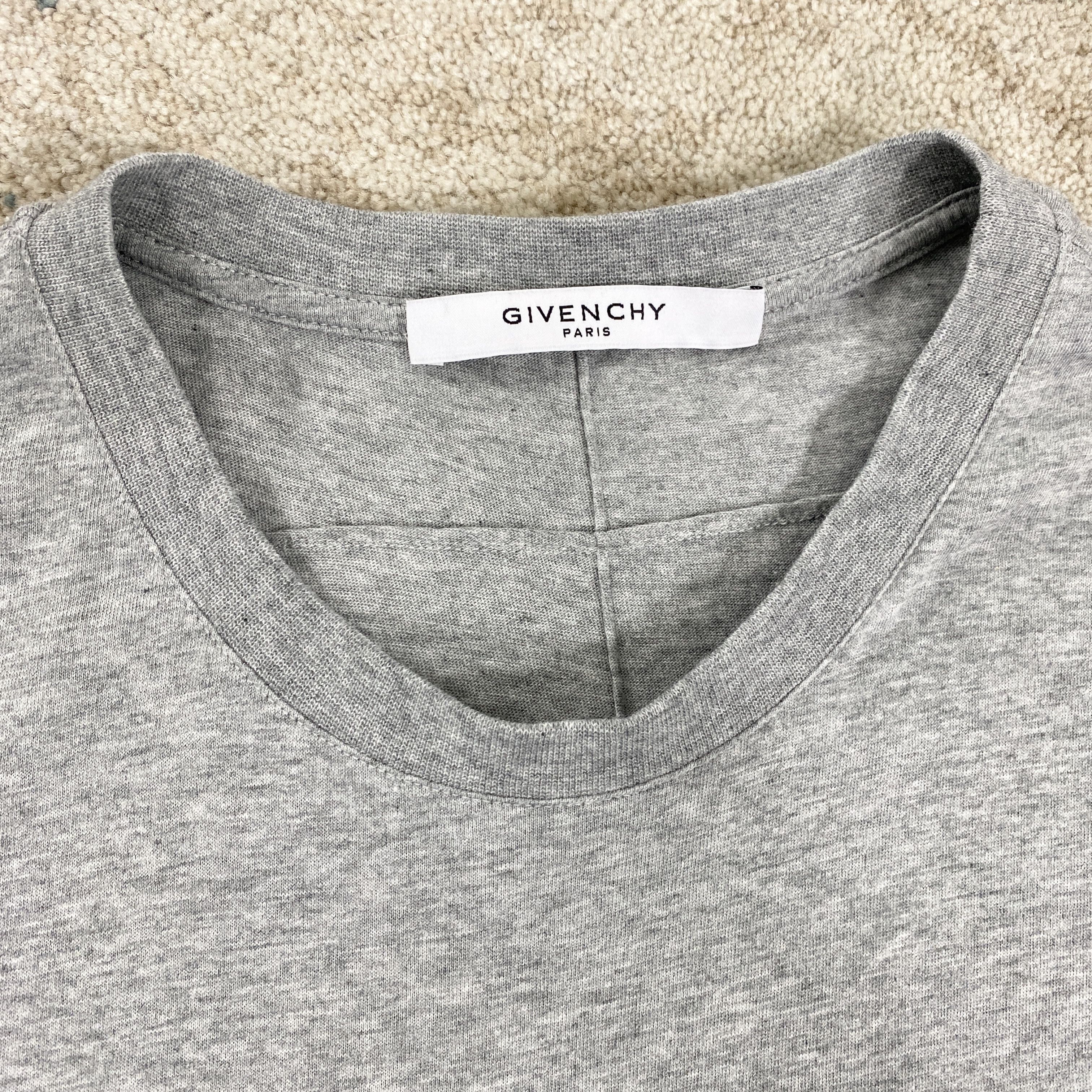 Givenchy Givenchy USA Flag T-Shirt In Grey RRP £360 Size US S / EU 44-46 / 1 - 3 Thumbnail