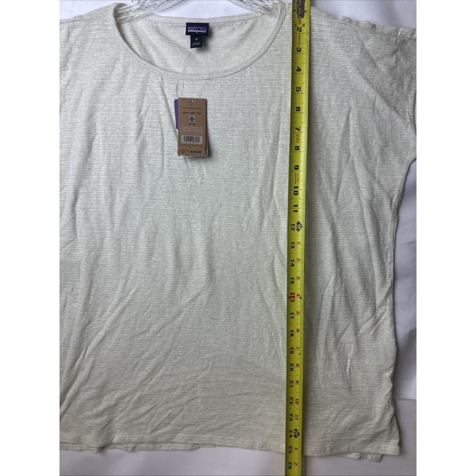 Patagonia Patagonia Women's Long Plains birch white mrsp 55$ Size M Size M / US 6-8 / IT 42-44 - 4 Thumbnail