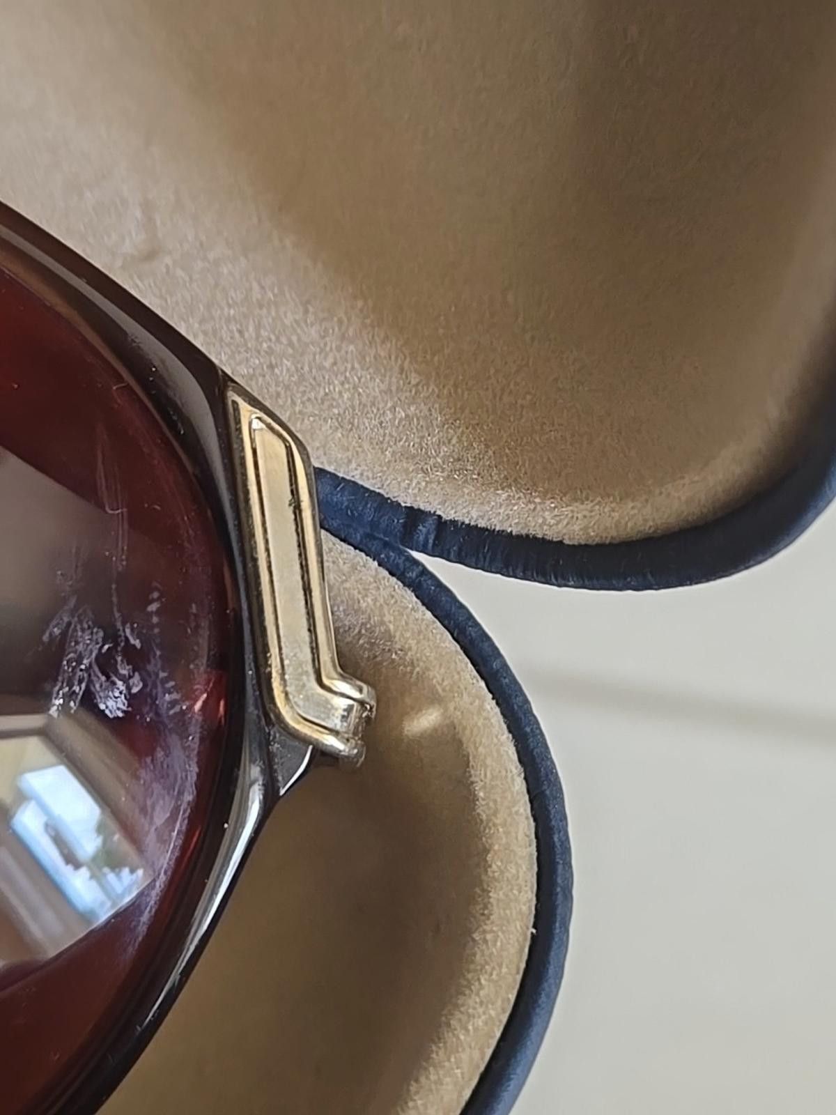 Other Vintage Luxottica Brown 1304 Made In Italy Oversized FRAMES Size ONE SIZE - 8 Thumbnail