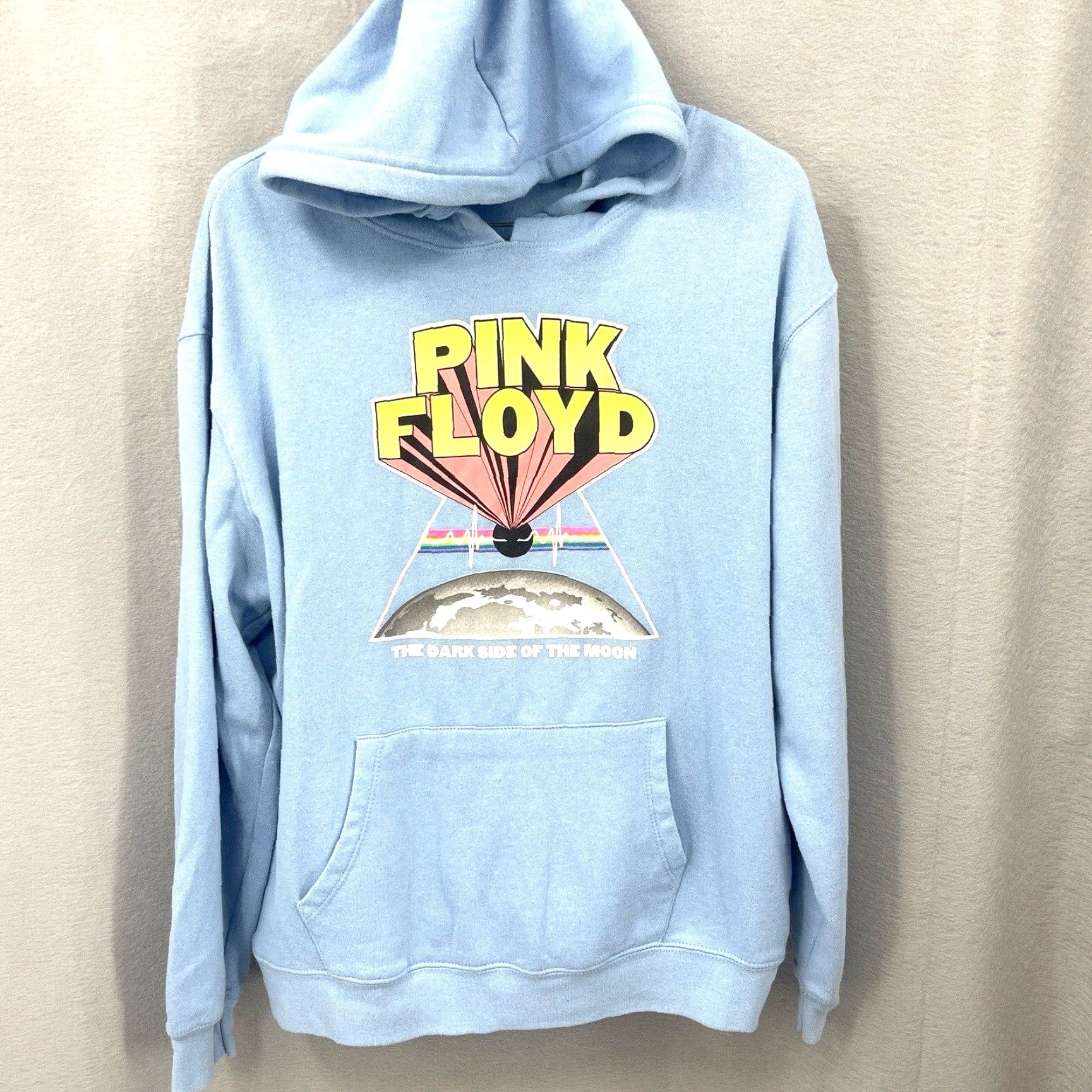 Vintage Pink Floyd The Dark Side Of The Moon Men’s Size XXL Blue Oversized Pullover Hoodie Mens Graphic Print 2XL Fashion Rock & Roll Regular Casual Size US XXL / EU 58 / 5 - 2 Thumbnail