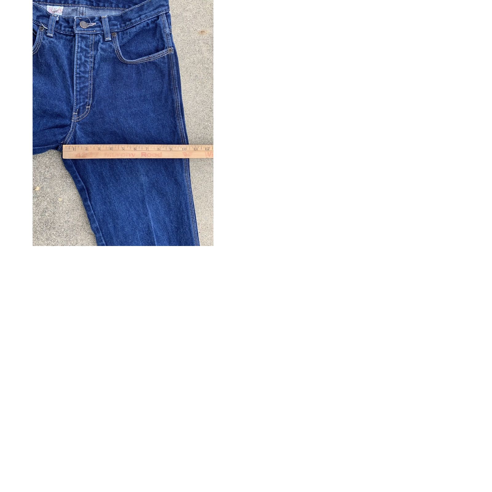 Calvin Klein VINTAGE Calvin Klein Jeans Y0626 32 80s 1980s Denim 5-Pocket 100% Cotton Blue Women XS? Size 24" / US 00 / IT 34 - 12 Thumbnail