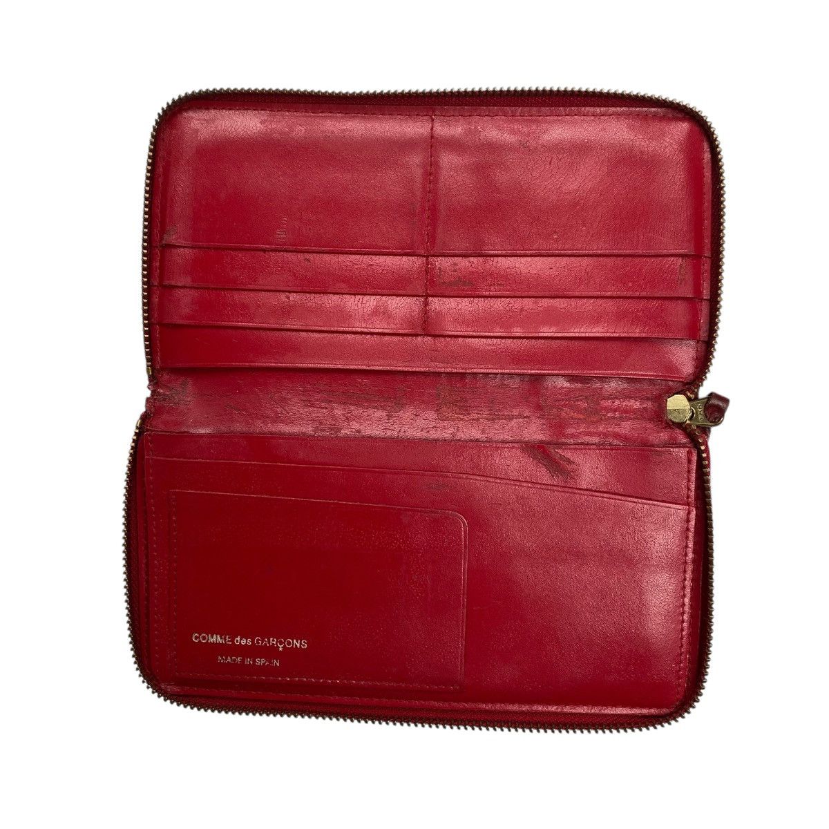 Comme des Garcons × Comme des Garcons Homme Plus × Junya Watanabe Vintage Comme des Garcons Red Wallet Size ONE SIZE - 6 Thumbnail